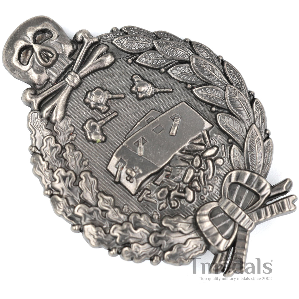 WWI Imperial German Tank Badge Panzer Assault Medal Order – Full-Size detail view 4