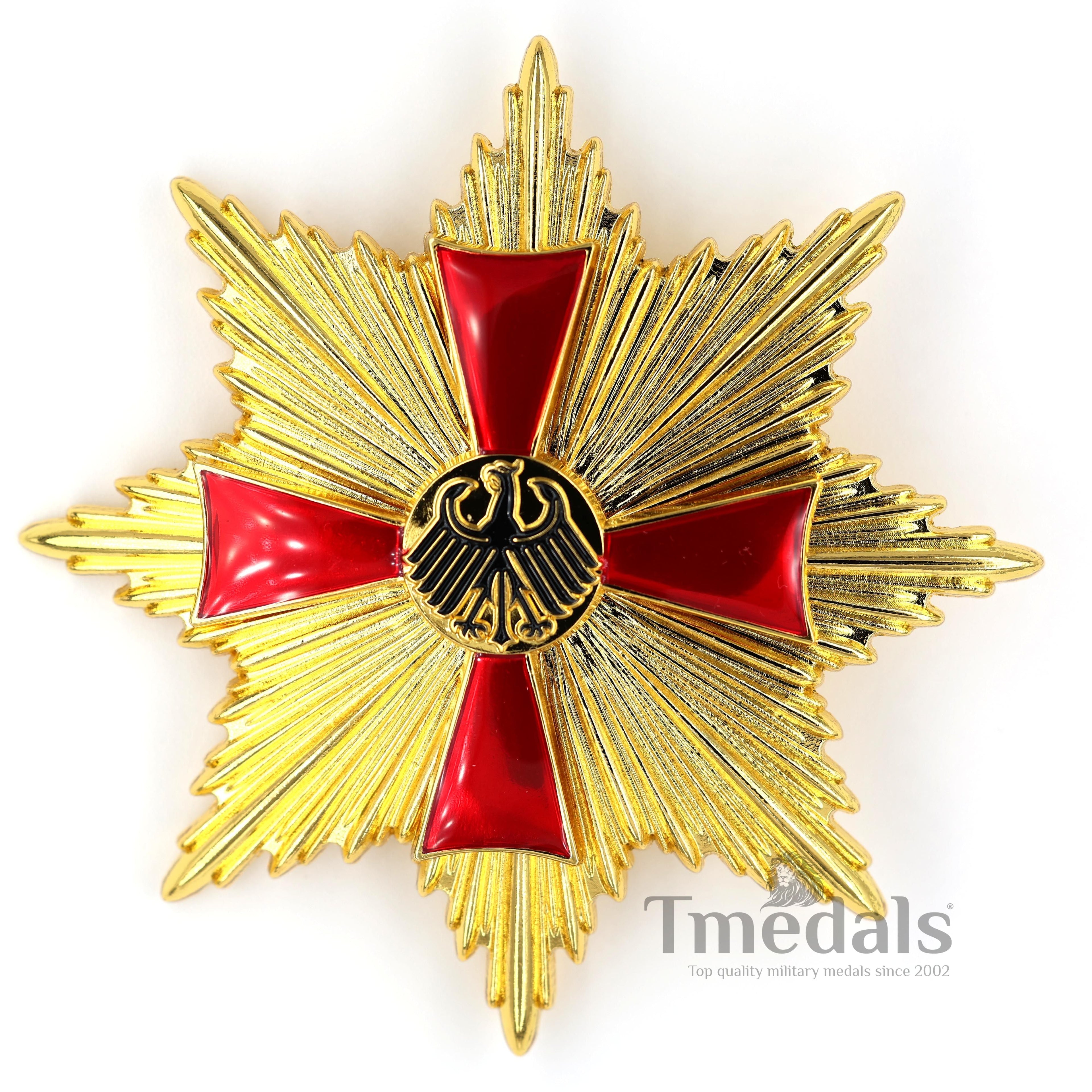 Federal Republic of Germany Order of Merit 1st Class Grand Cross Medal reproduction
