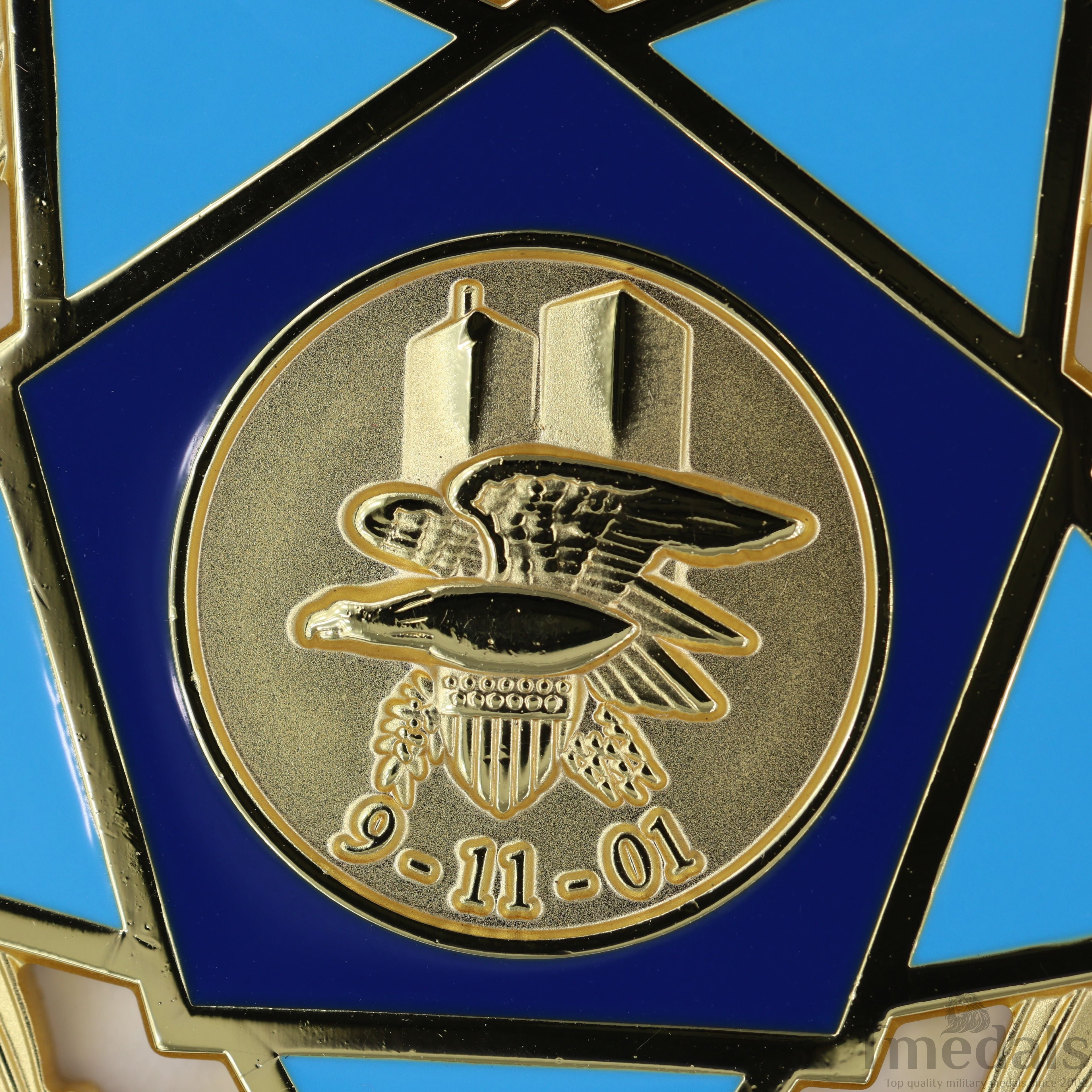 U.S. 9/11 Heroes Medal of Valor Order - 911 2001 Complete Presentation Full Set detail view 9