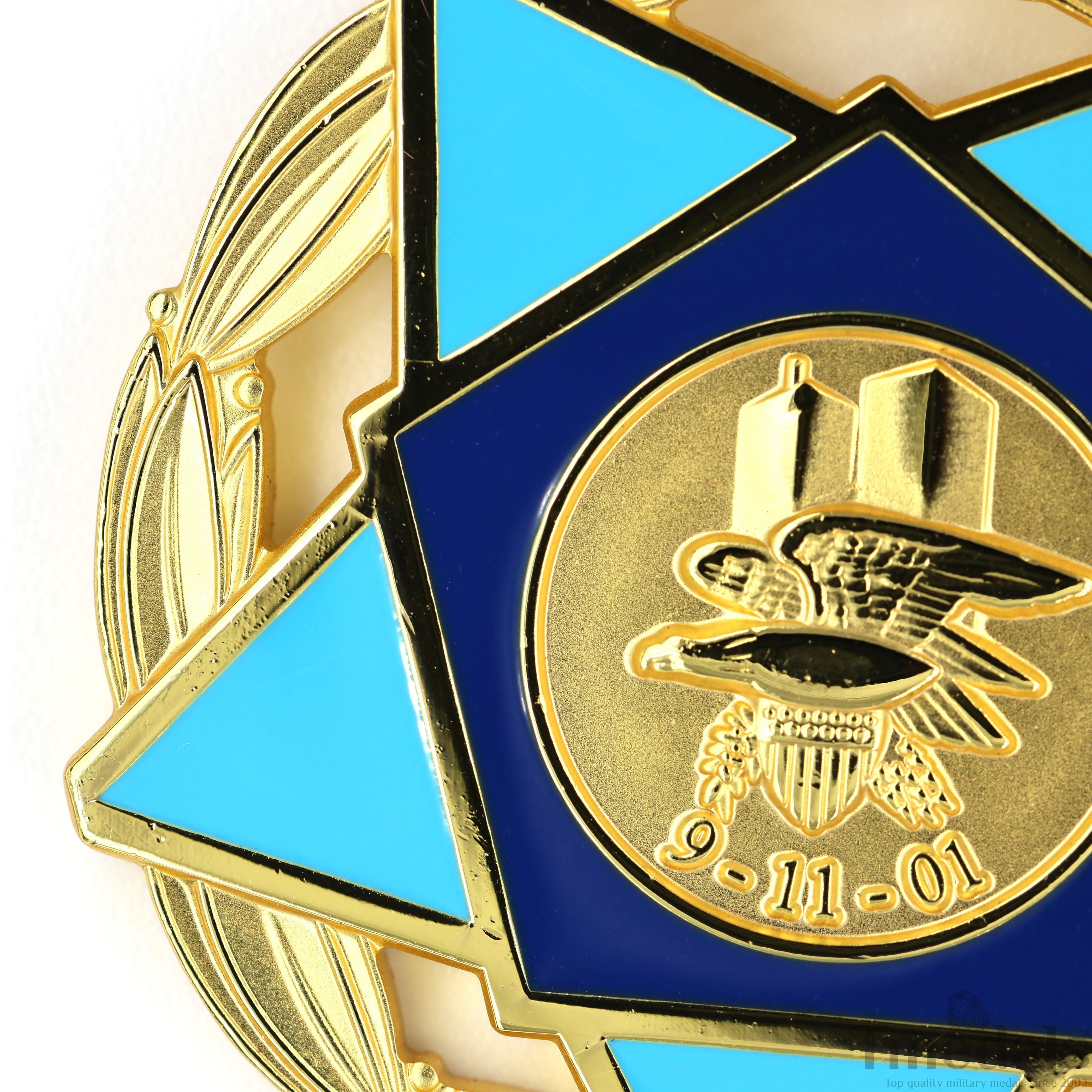 U.S. 9/11 Heroes Medal of Valor Order - 911 2001 Complete Presentation Full Set detail view 11