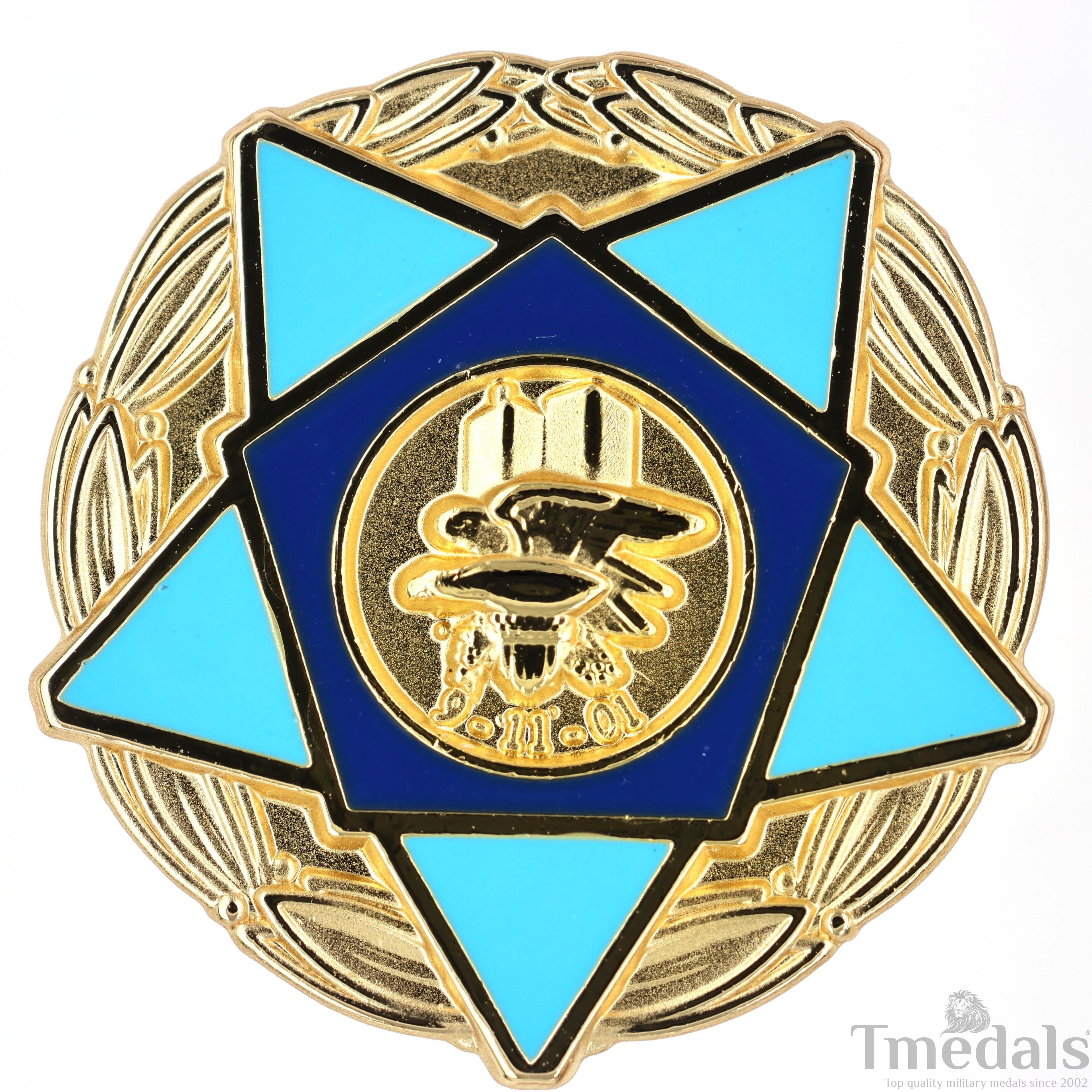 U.S. 9/11 Heroes Medal of Valor Order - 911 2001 Complete Presentation Full Set detail view 24