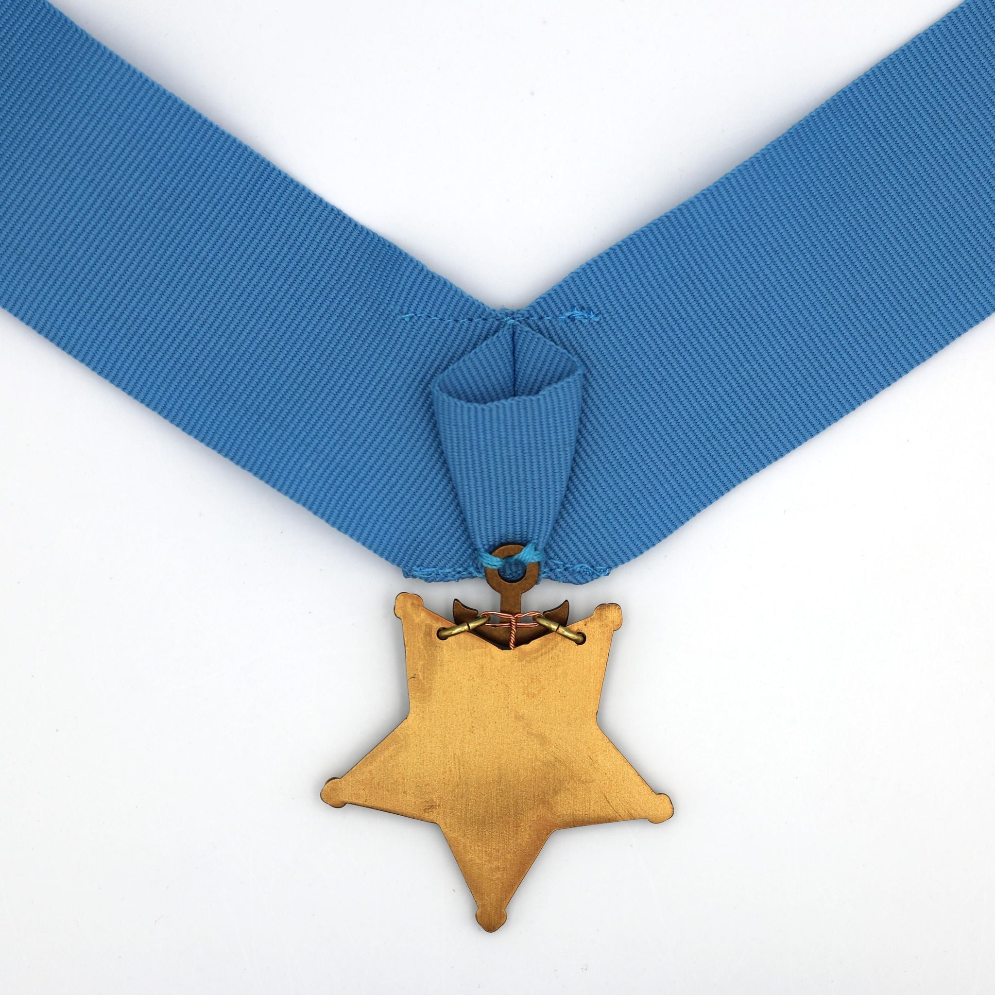 Cased U.S. Medal of Honor Navy 1942-1963 MOH Ribbon Bar Congressional Order Badge detail view 3