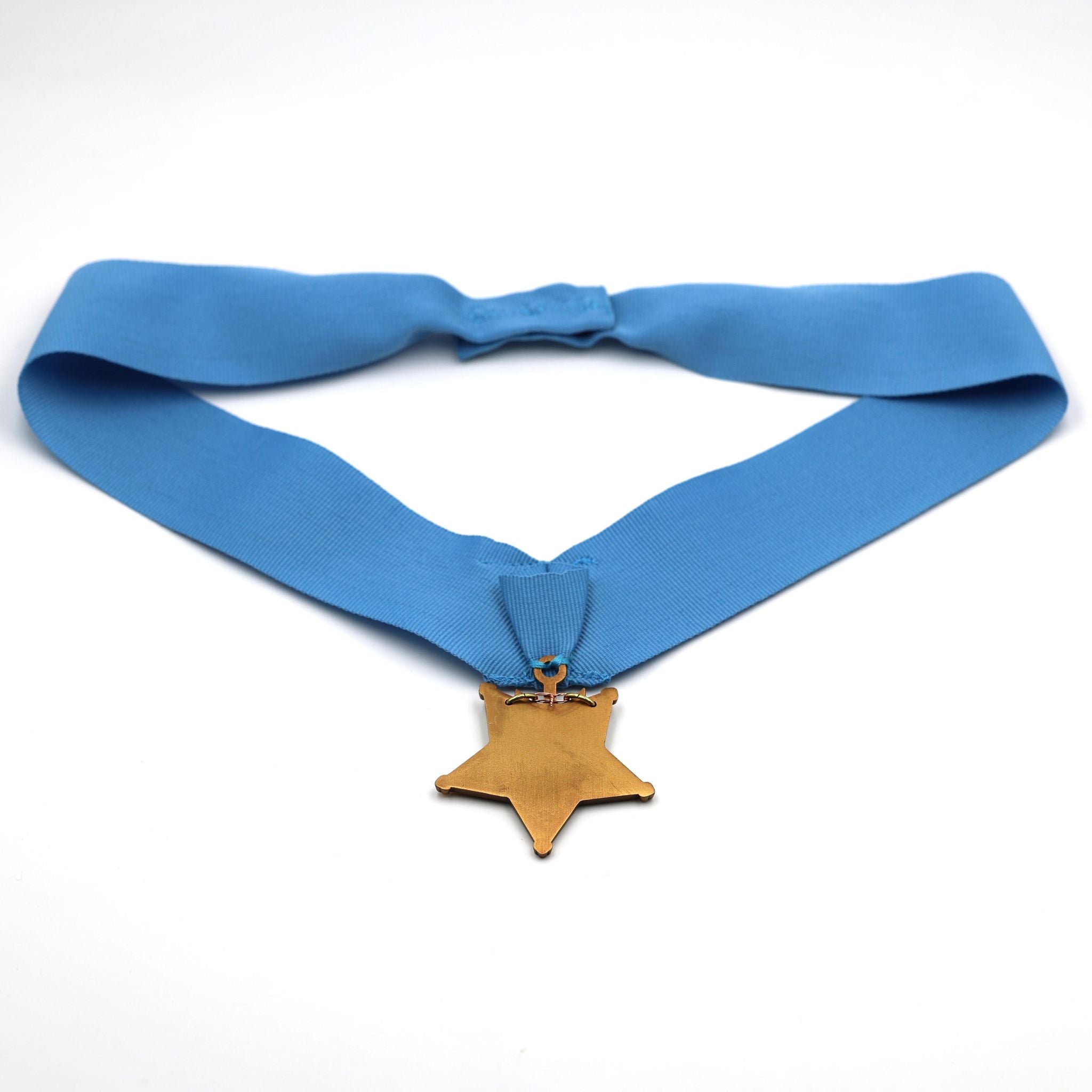 Cased U.S. Medal of Honor Navy 1942-1963 MOH Ribbon Bar Congressional Order Badge detail view 7