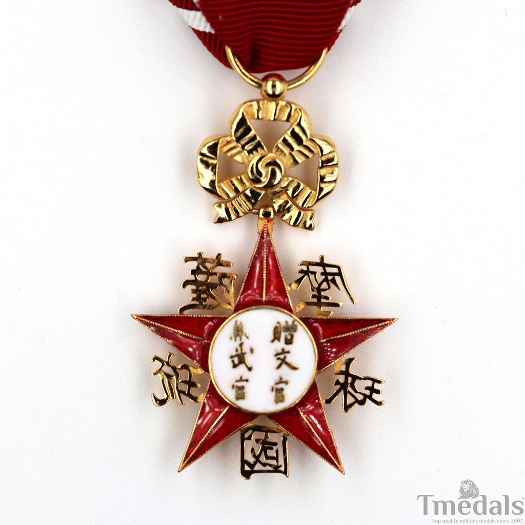 Satsuma Ryukyu Kingdom Order Medal Japanese Japan China 925 silver detail view 6