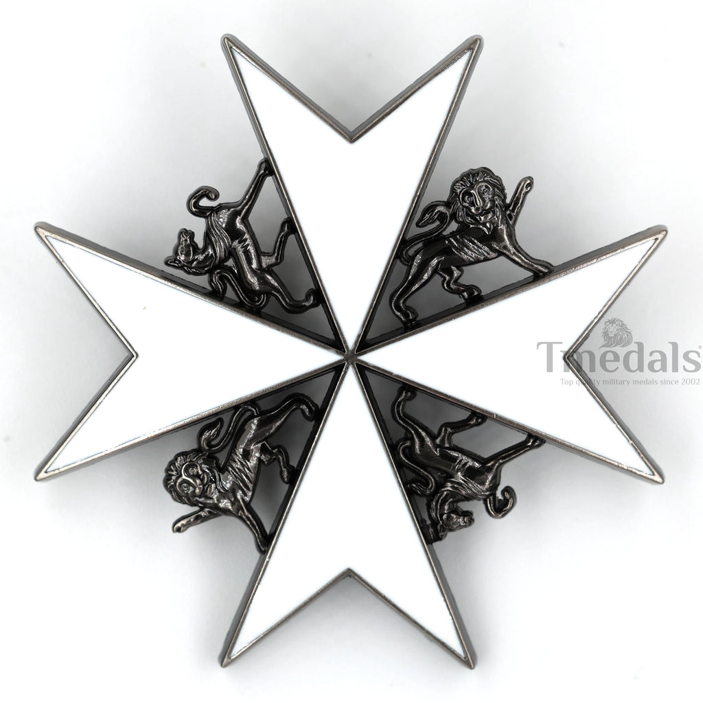 Order of St John Knight of Grace Breast Star Maltese Cross Full-Size reproduction
