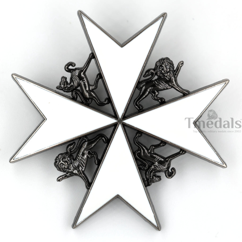 Order of St John Knight of Grace Breast Star Maltese Cross Full-Size detail view 3