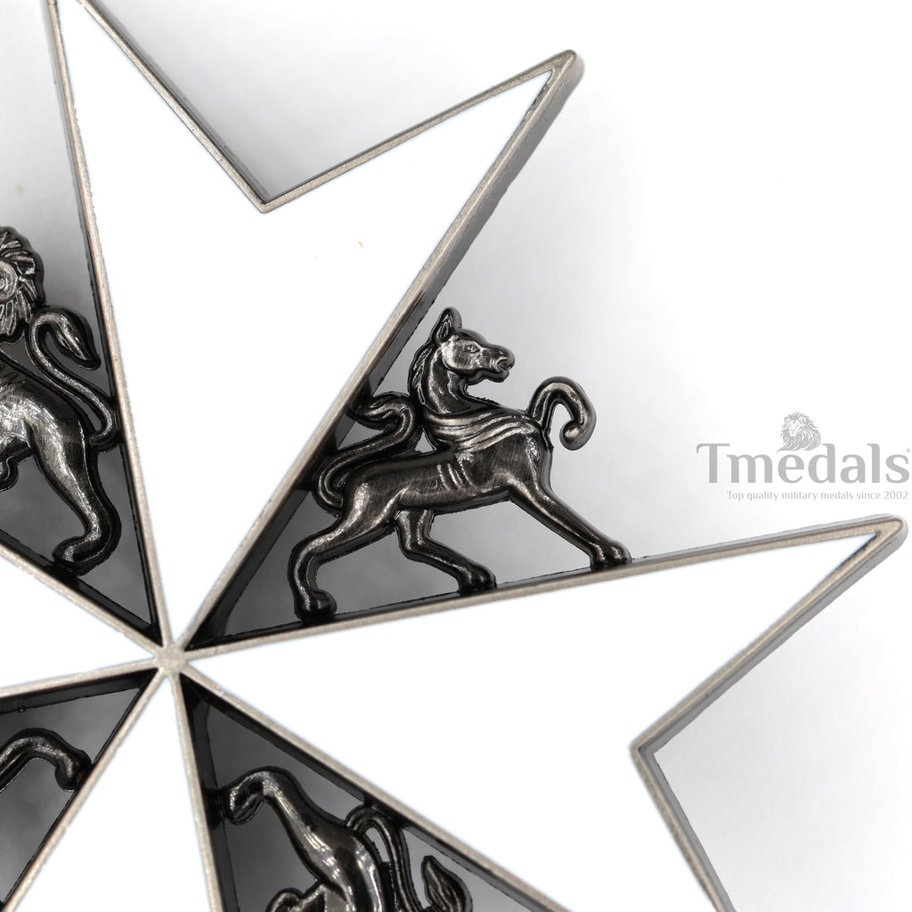 Order of St John Knight of Grace Breast Star Maltese Cross Full-Size detail view 6