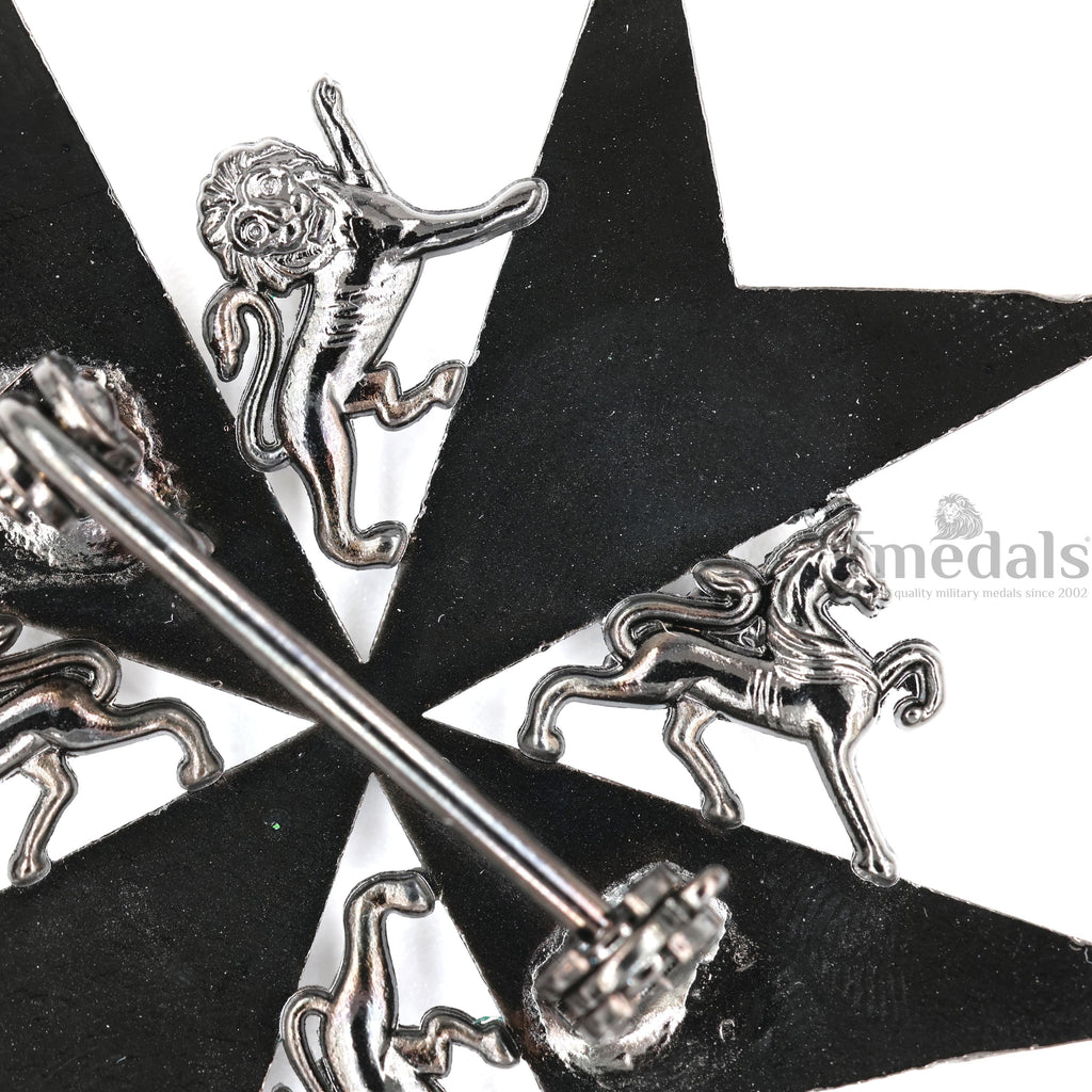 Order of St John Knight of Grace Breast Star Maltese Cross Full-Size detail view 9
