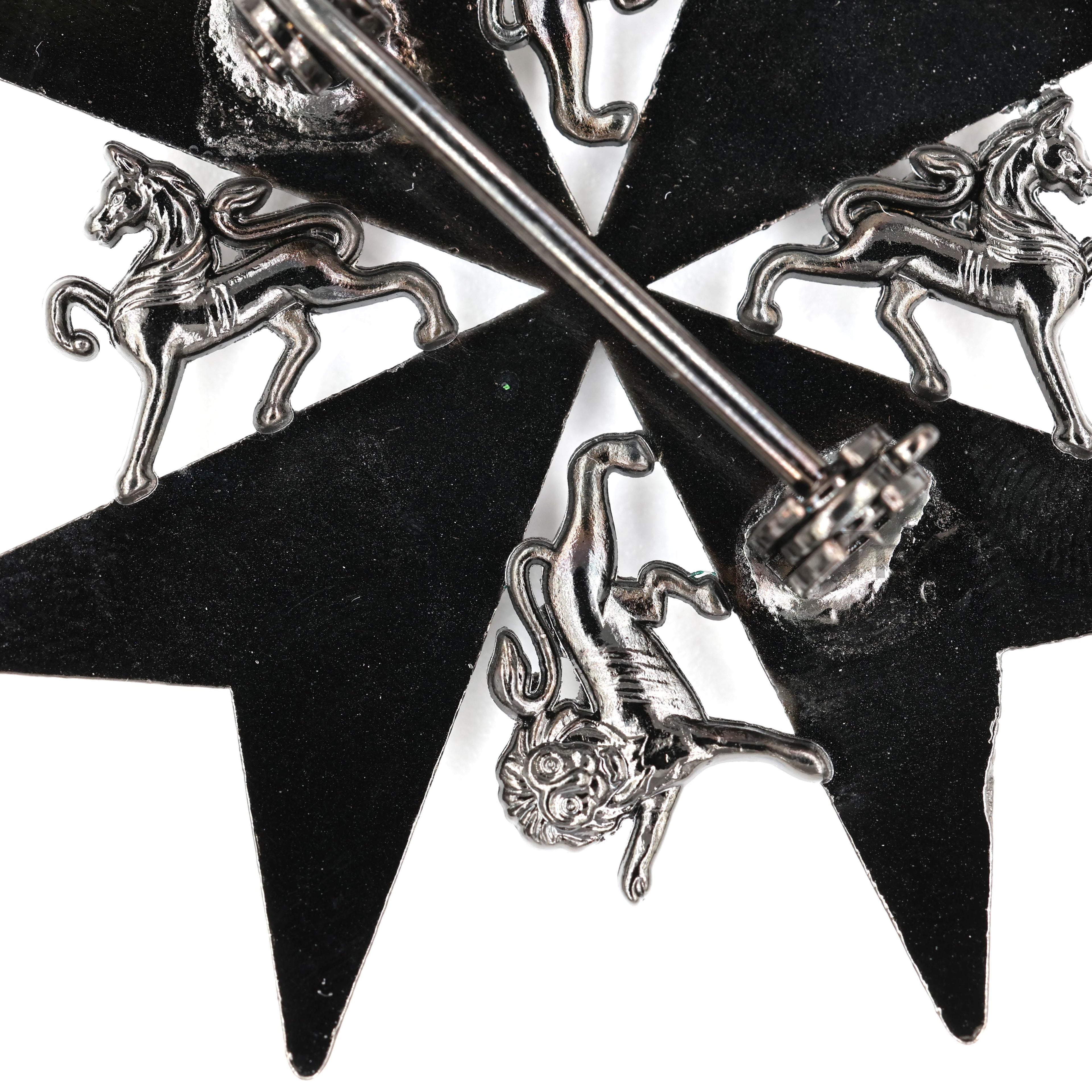 Order of St John Knight of Grace Breast Star Maltese Cross Full-Size detail view 10