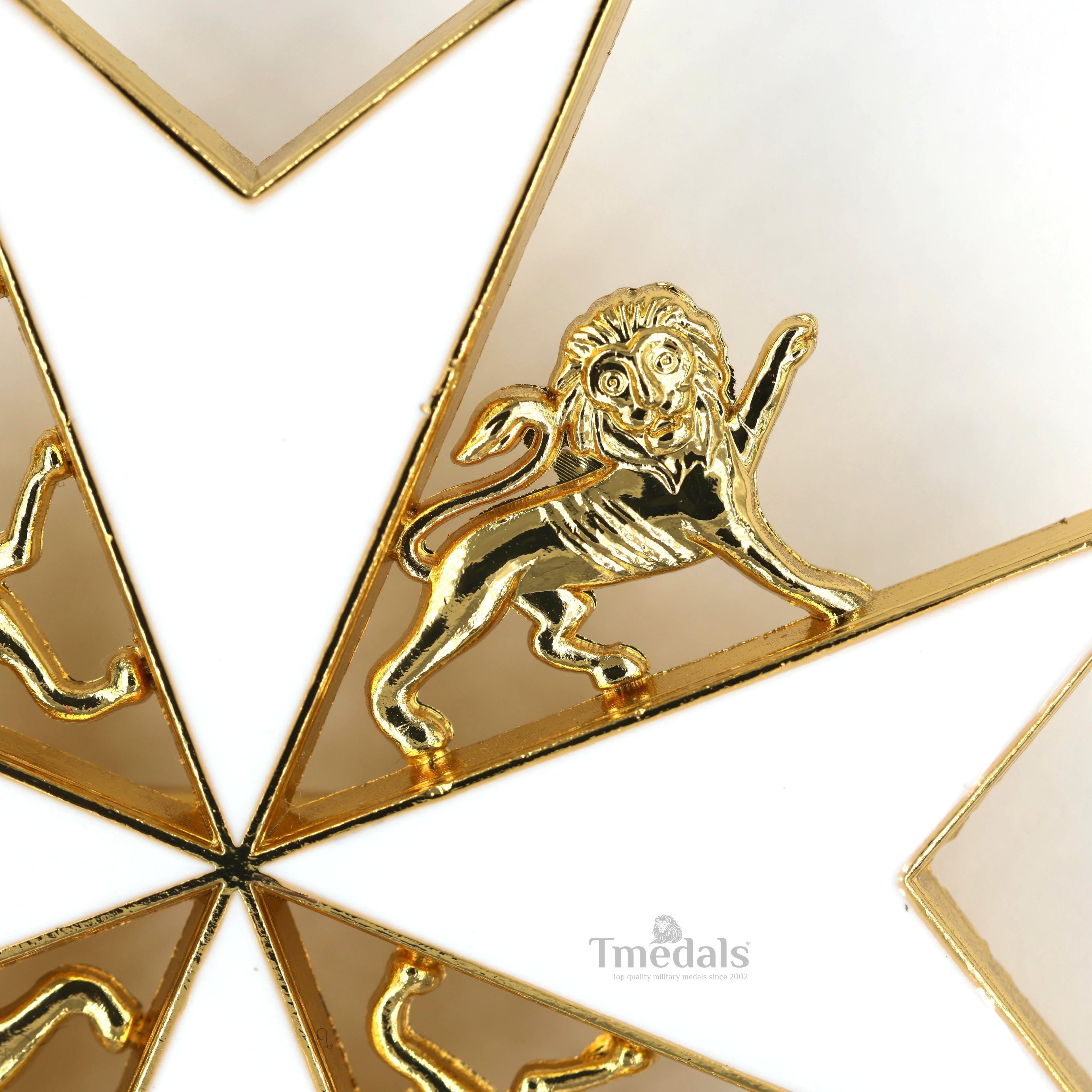 Order of St John Knight/Dame of Grace Breast Star Maltese Cross detail view 6