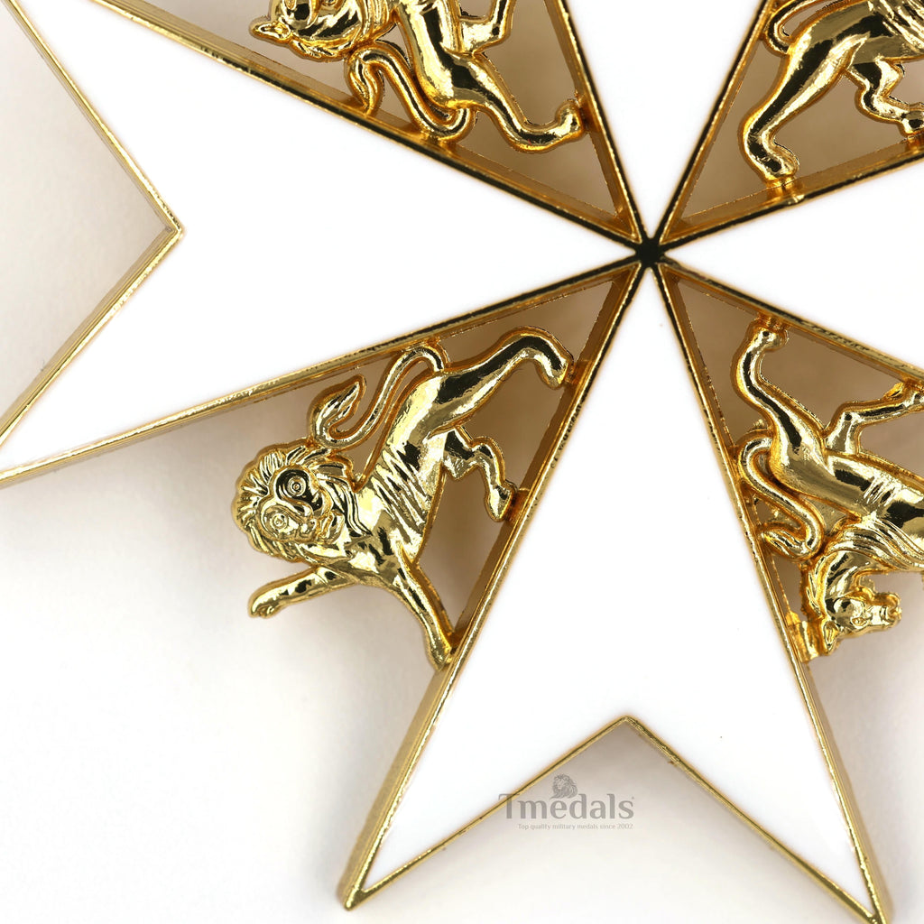 Order of St John Knight/Dame of Grace Breast Star Maltese Cross detail view 7