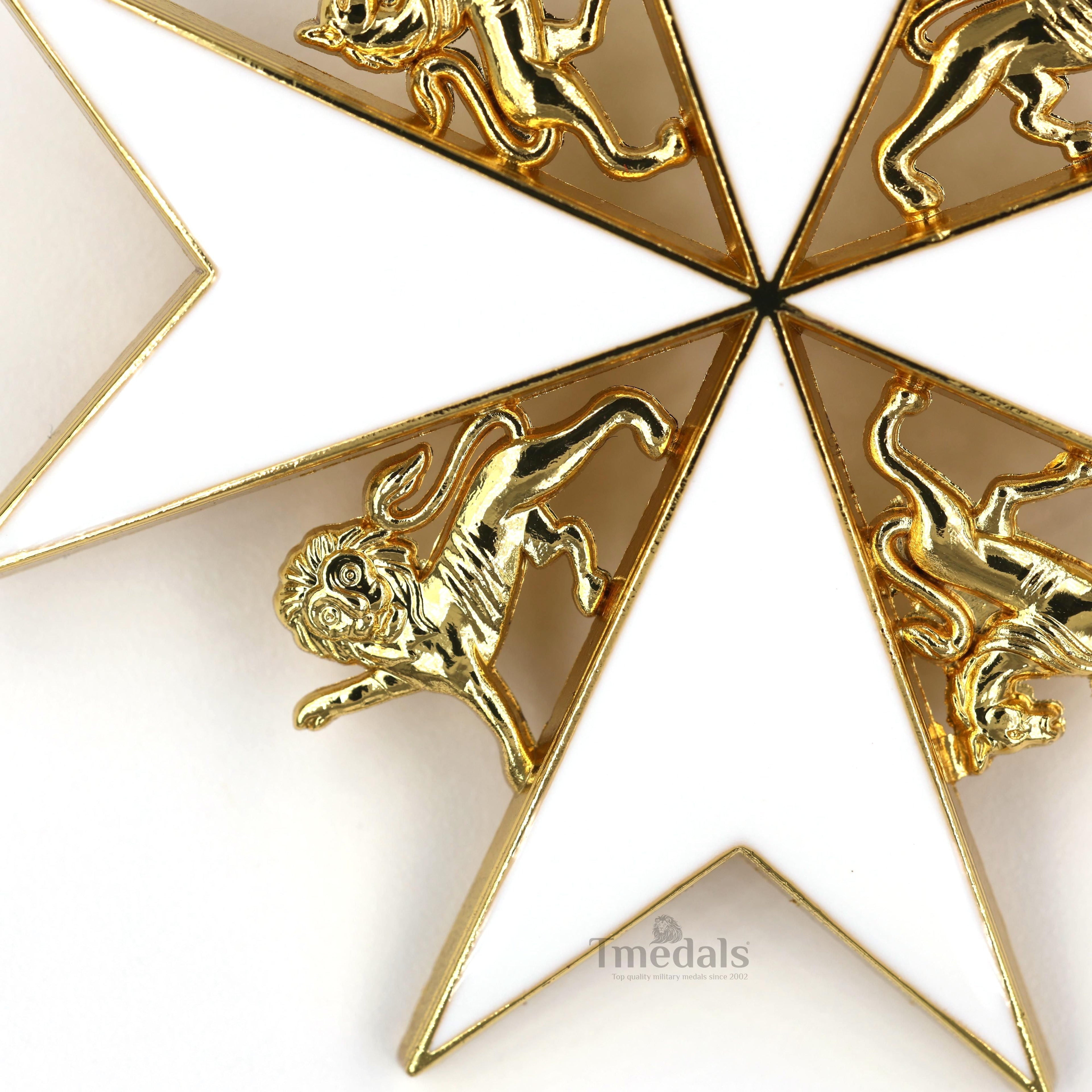 Order of St John Knight/Dame of Grace Breast Star Maltese Cross detail view 7