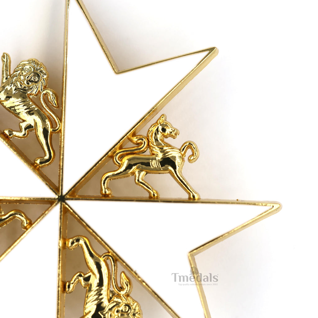 Order of St John Knight/Dame of Grace Breast Star Maltese Cross detail view 8