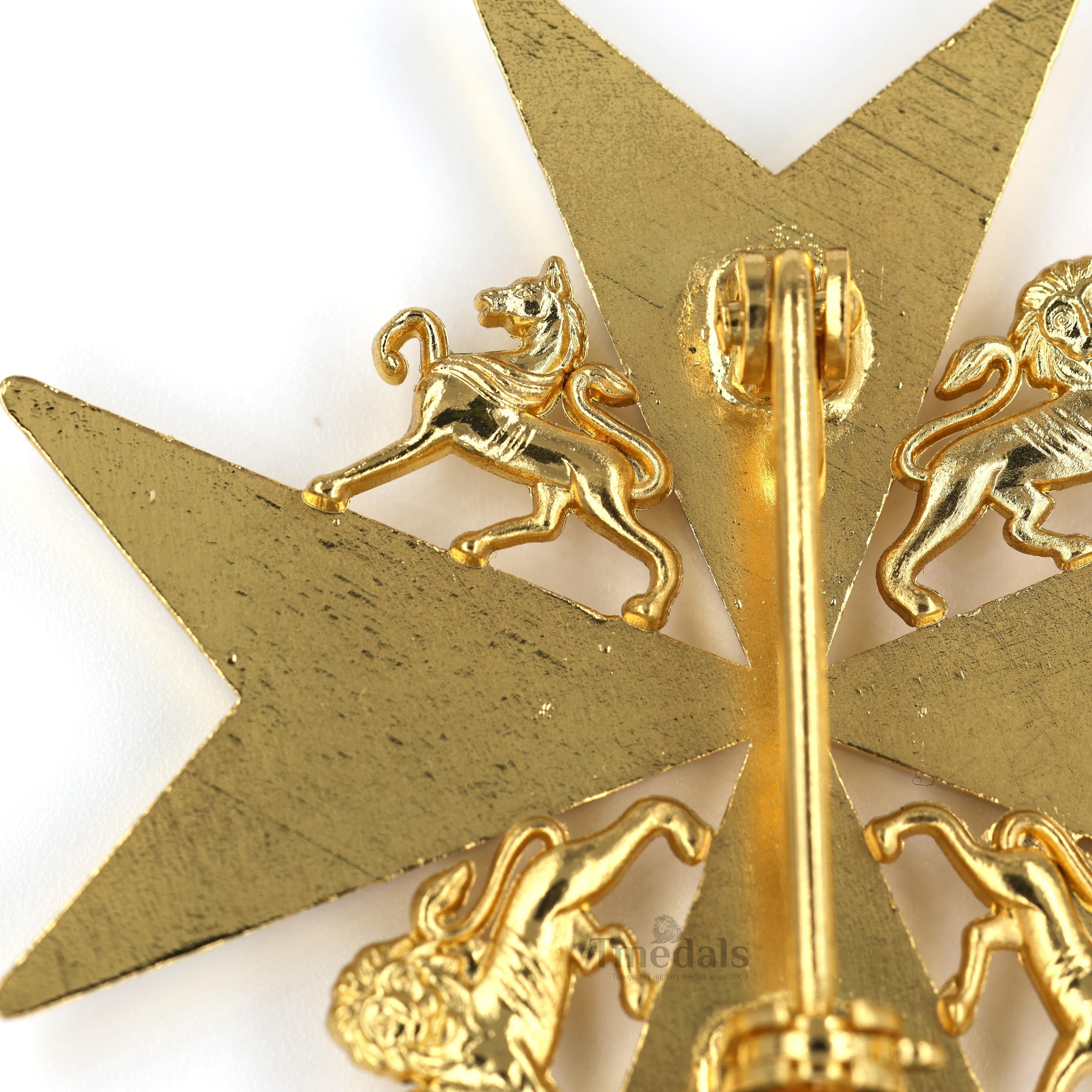 Order of St John Knight/Dame of Grace Breast Star Maltese Cross detail view 13