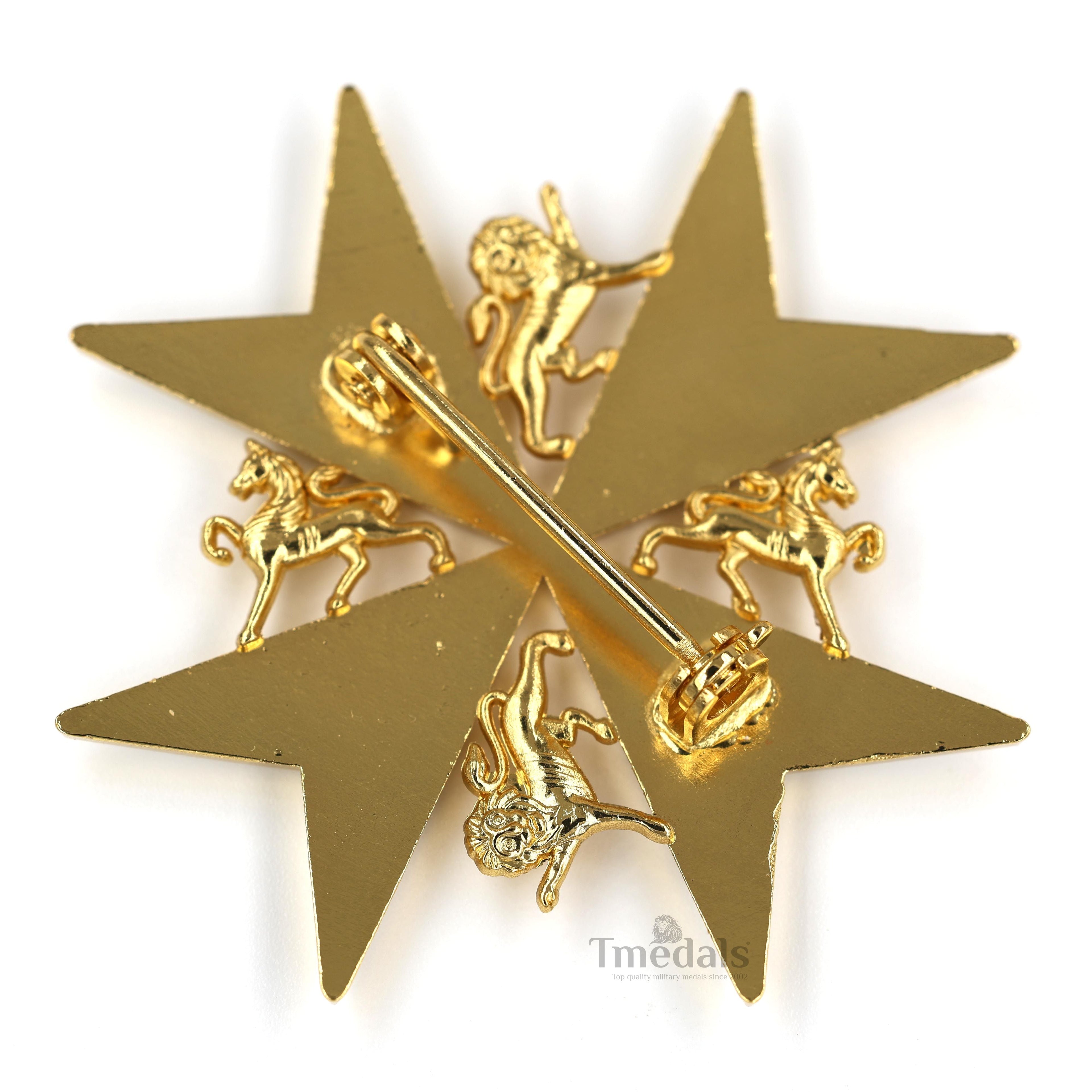 Order of St John Knight/Dame of Grace Breast Star Maltese Cross detail view 4