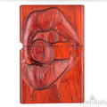 Sexy Lips Carved Wooden Lighter Case – Fits Standard Insert – No Insert