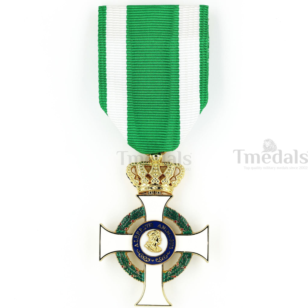 German Albert Order Knight 1st Class Medal – Civil Division Type II 1850 reproduction