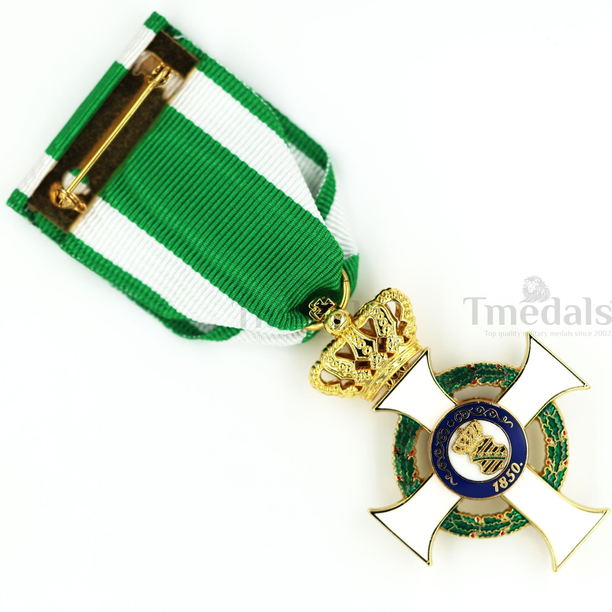 German Albert Order Knight 1st Class Medal – Civil Division Type II 1850 detail view 6