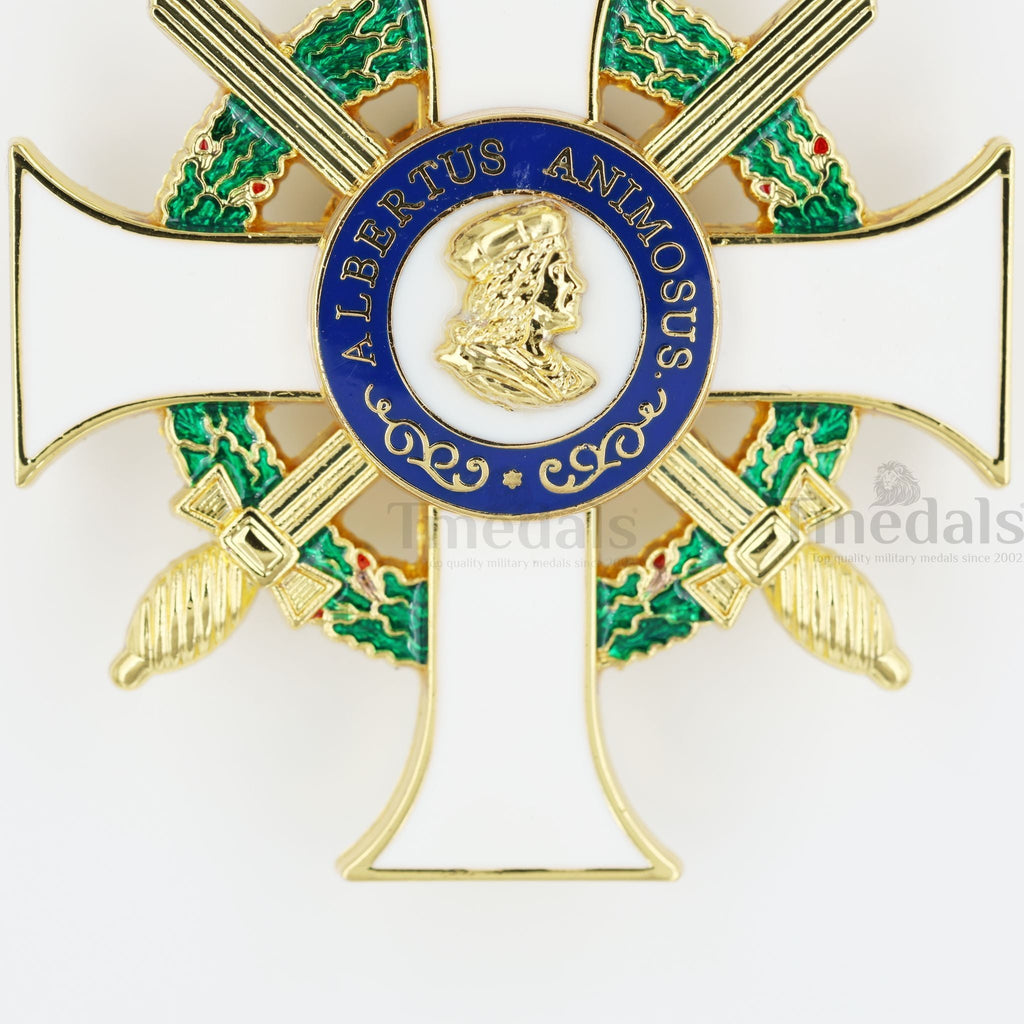 German Albert Order Knight 1st Class Medal Civil Division Type II 1850 detail view 13