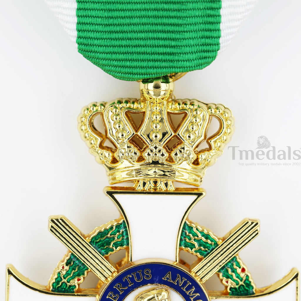 German Albert Order Knight 1st Class Medal Civil Division Type II 1850 detail view 13