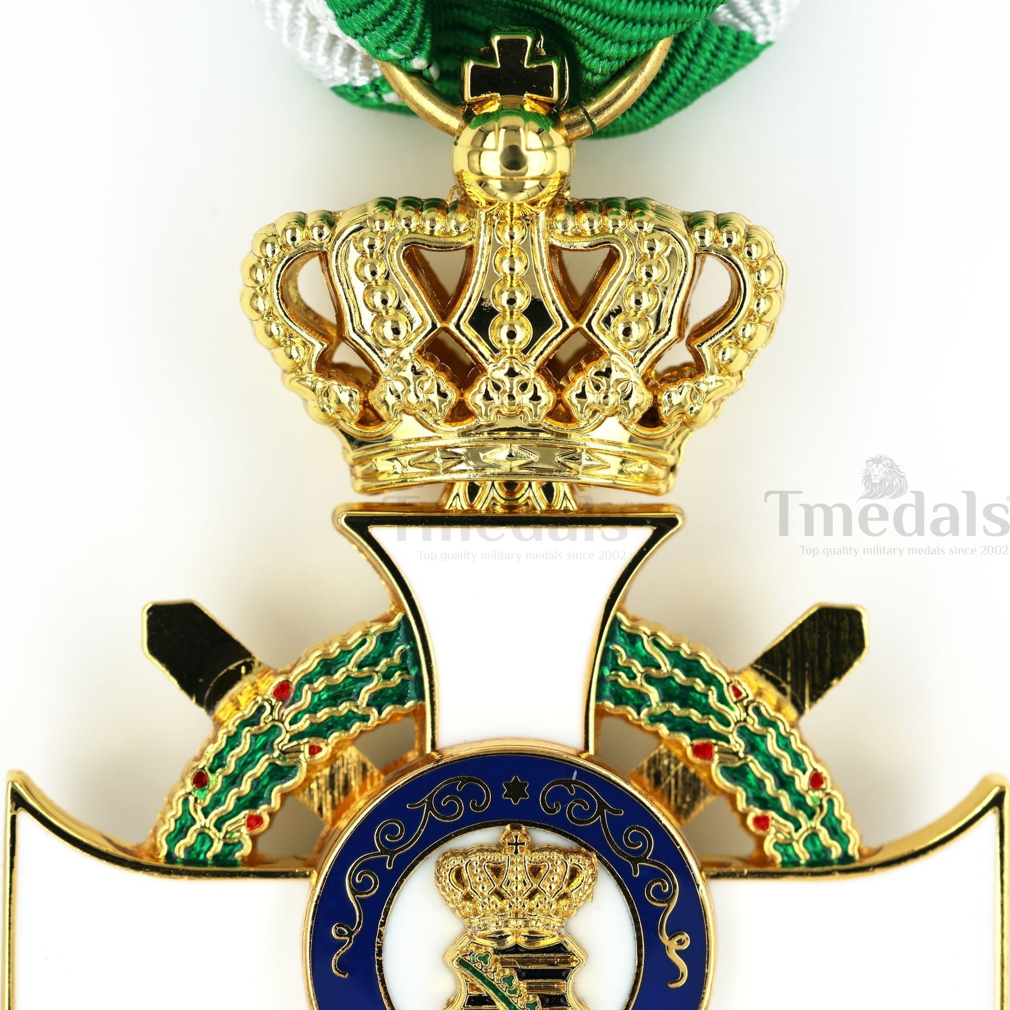 German Albert Order Knight 1st Class Medal Civil Division Type II 1850 detail view 17
