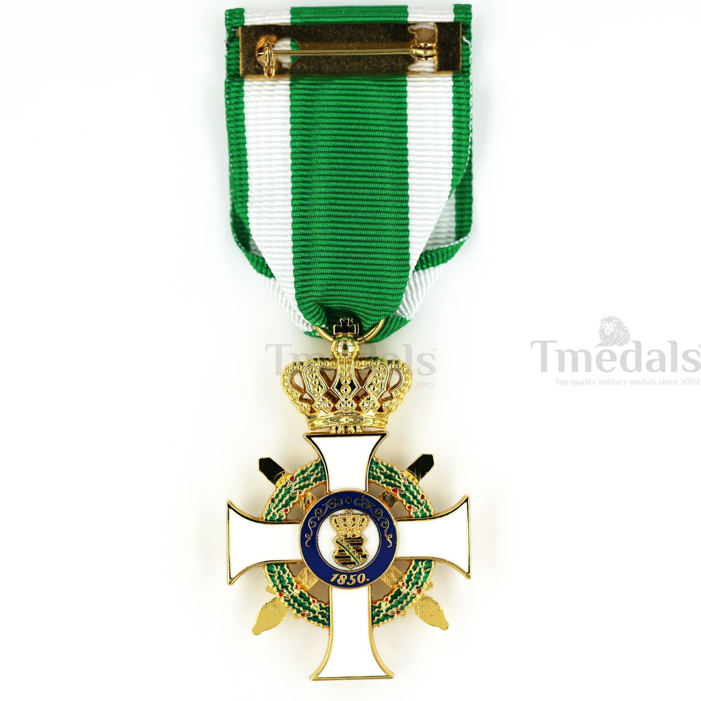 German Albert Order Knight 1st Class Medal Civil Division Type II 1850 detail view 2