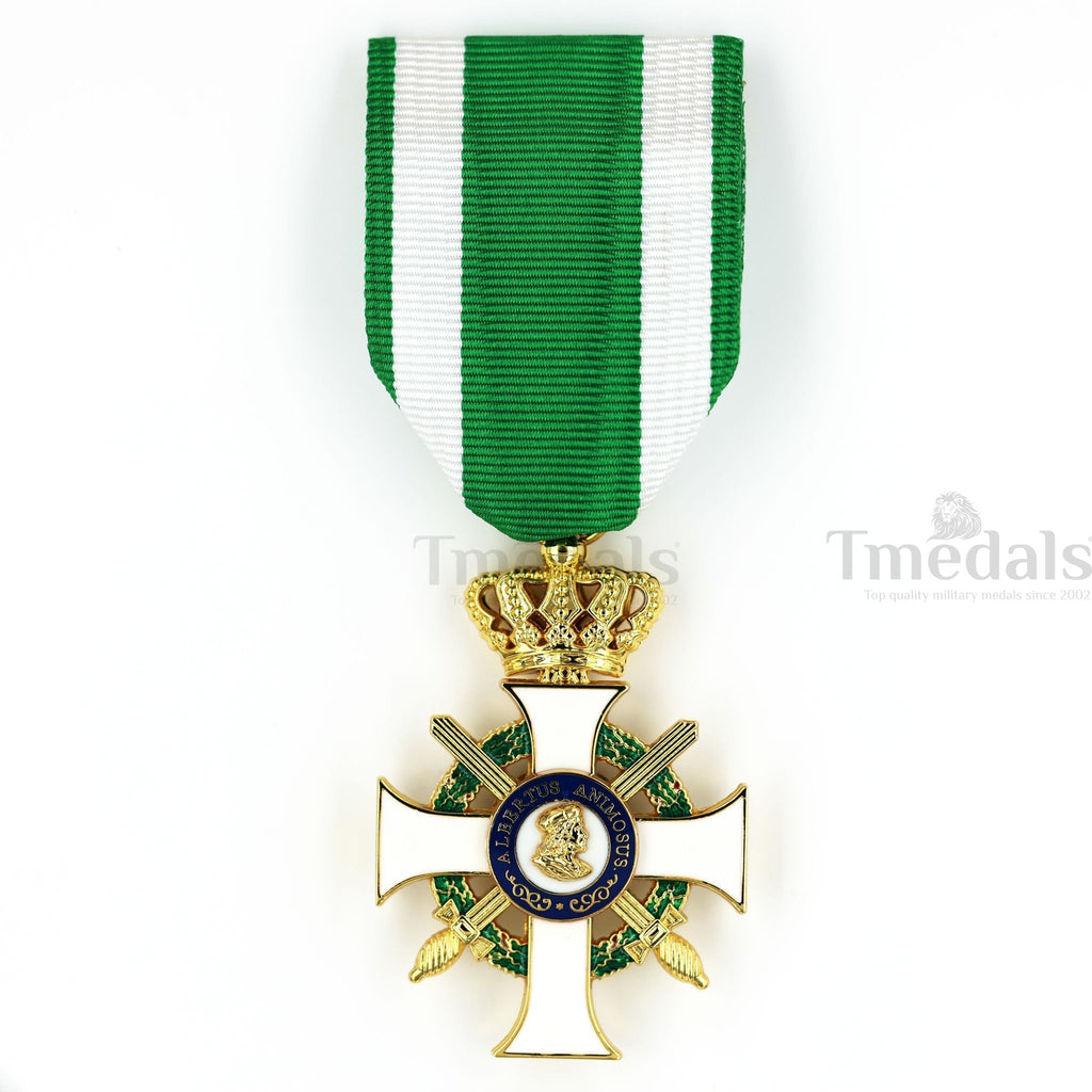 German Albert Order Knight 1st Class Medal Civil Division Type II 1850 detail view 10