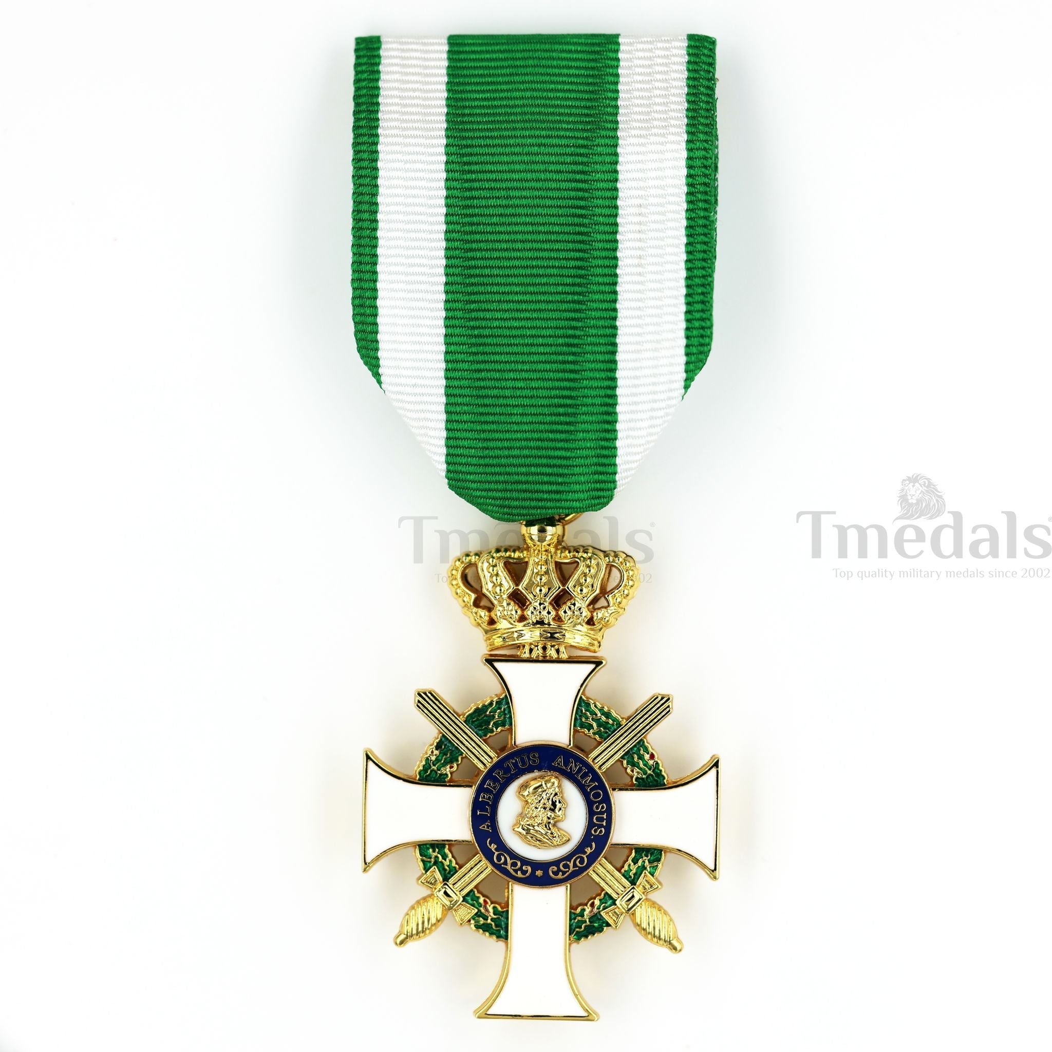 German Albert Order Knight 1st Class Medal Civil Division Type II 1850 detail view 10