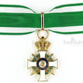 Albert Order Commander Cross with Swords & Crown – Saxony Type II 1850 replica