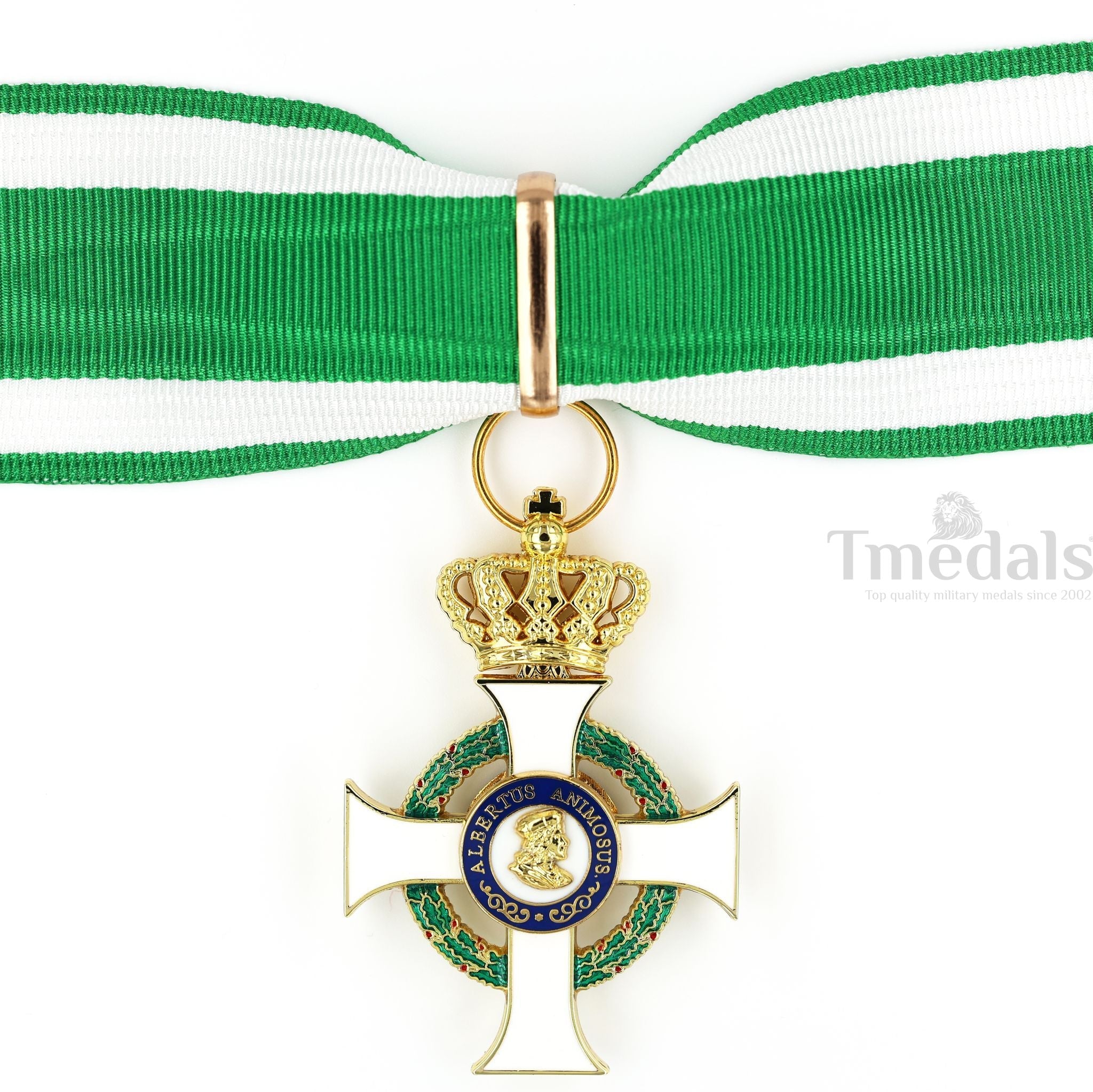 Albert Order 1st class Commander Cross with Crown – Saxony Type II 1850 reproduction