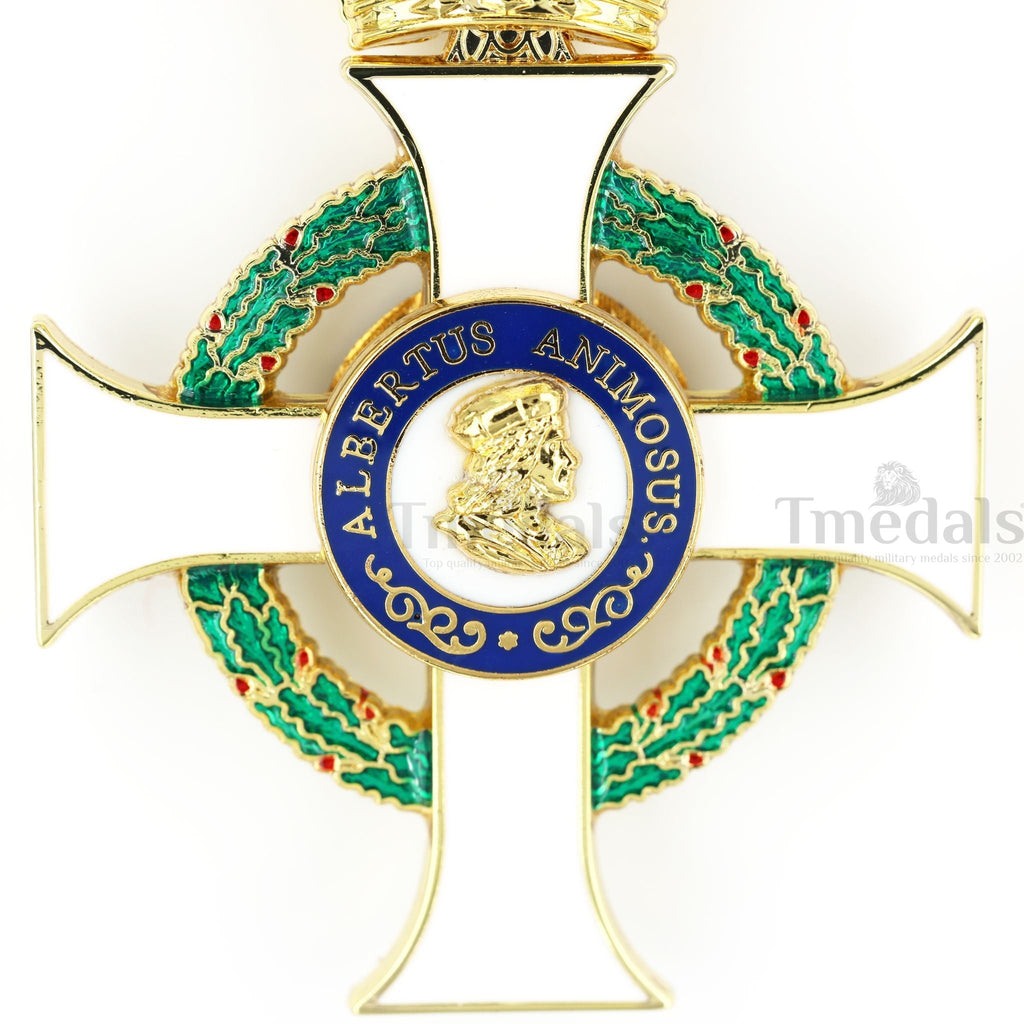 German Albert Order Knight 1st Class Medal – Civil Division Type II 1850 detail view 12