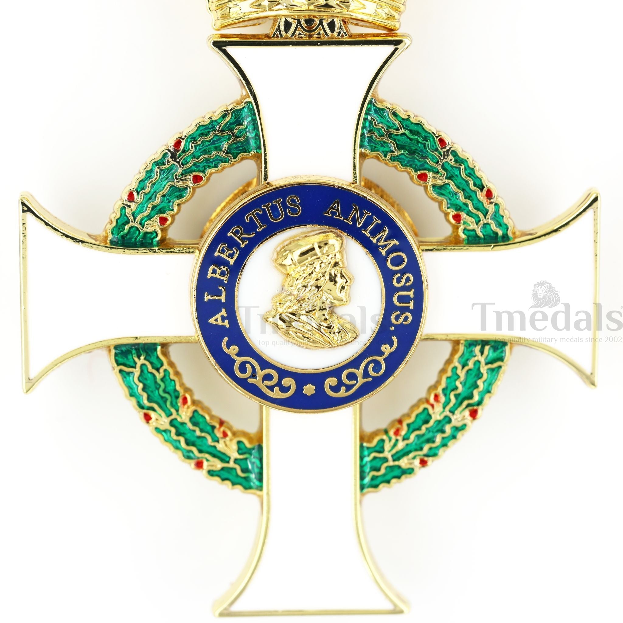 German Albert Order Knight 1st Class Medal – Civil Division Type II 1850 detail view 12