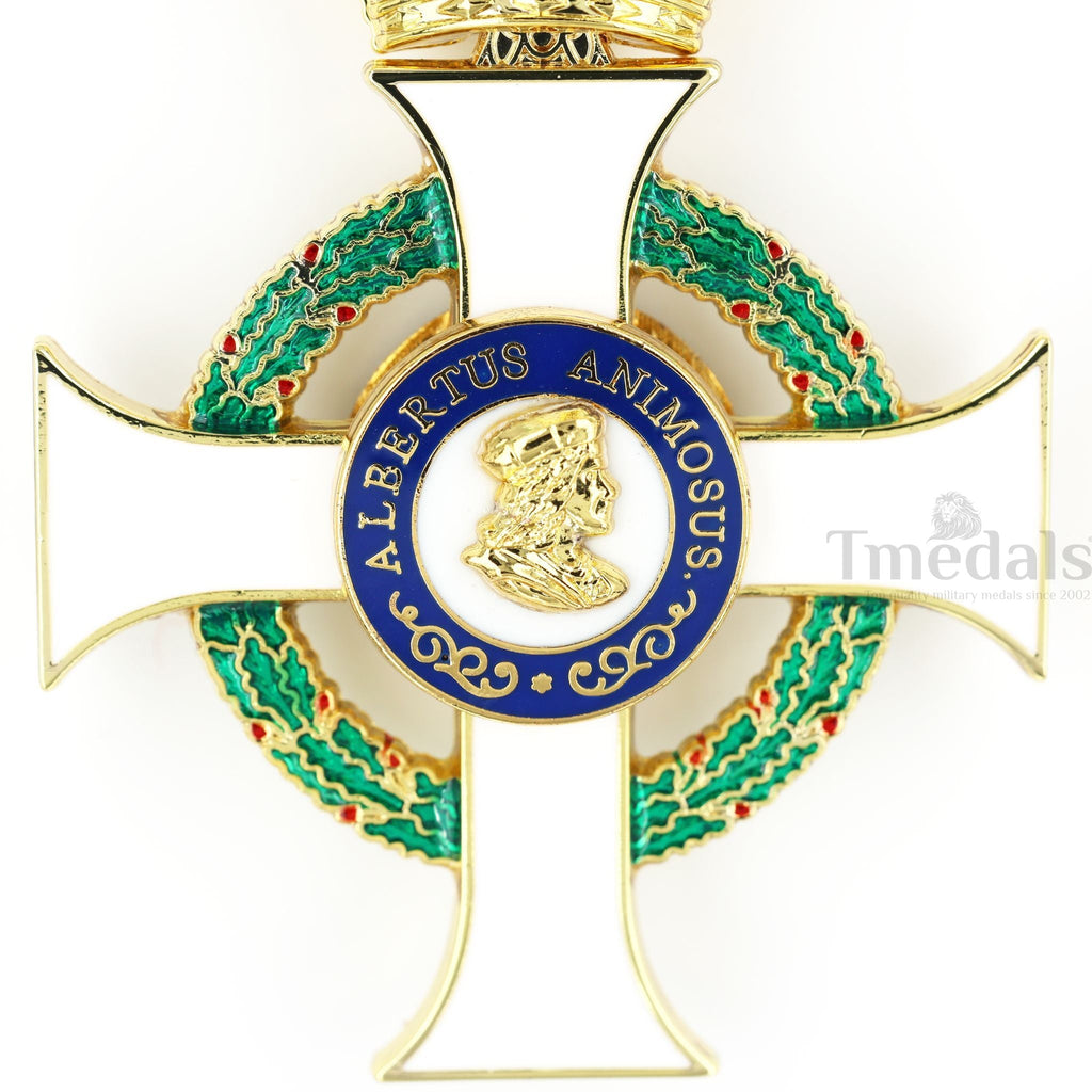 Albert Order 1st class Commander Cross with Crown – Saxony Type II 1850 detail view 10