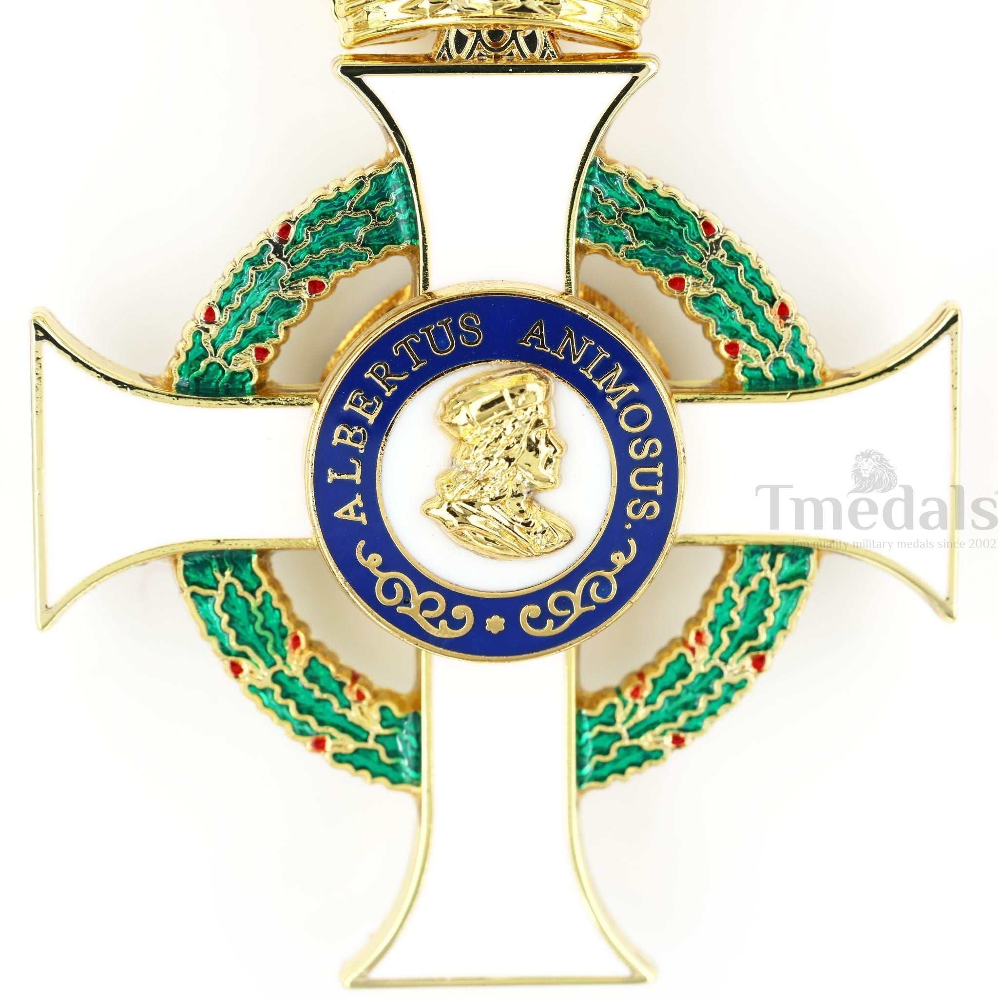 Albert Order 1st class Commander Cross with Crown – Saxony Type II 1850 detail view 10