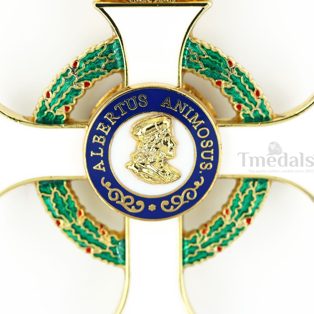 Albert Order 1st class Commander Cross with Crown – Saxony Type II 1850 detail view 13