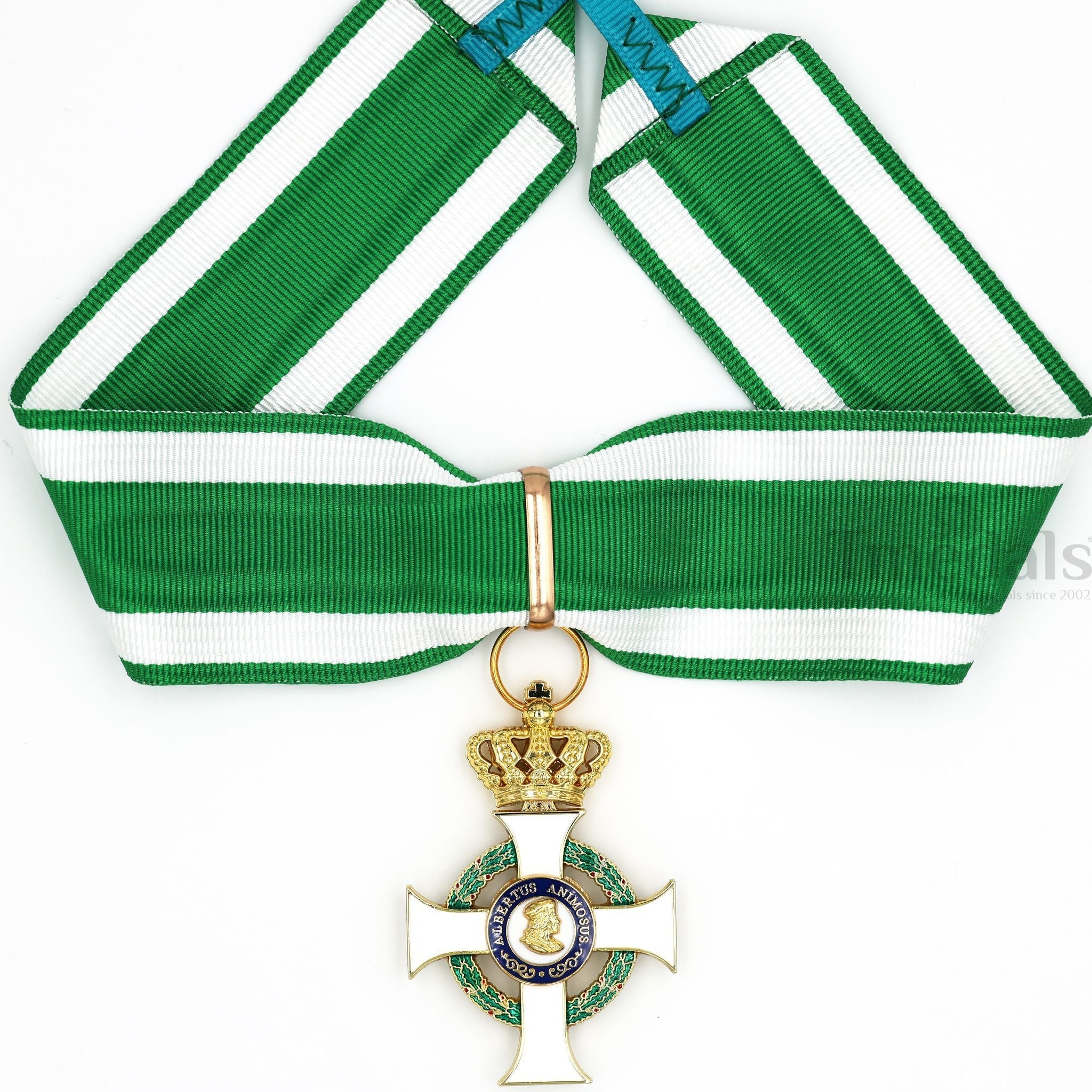 Albert Order 1st class Commander Cross with Crown – Saxony Type II 1850 detail view 8