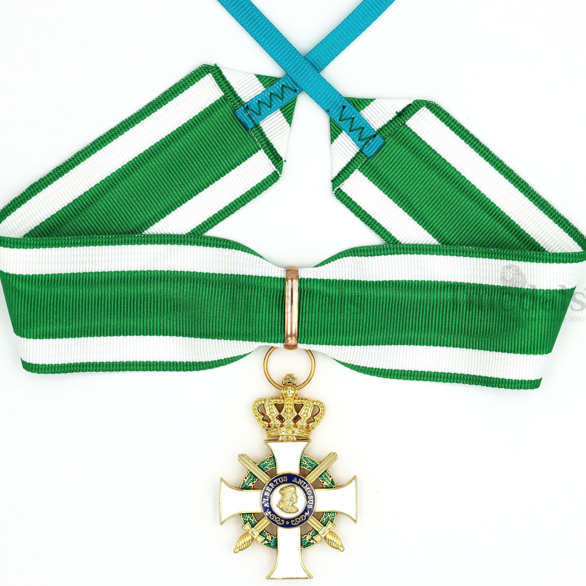 Albert Order Commander Cross with Swords & Crown – Saxony Type II 1850 detail view 16