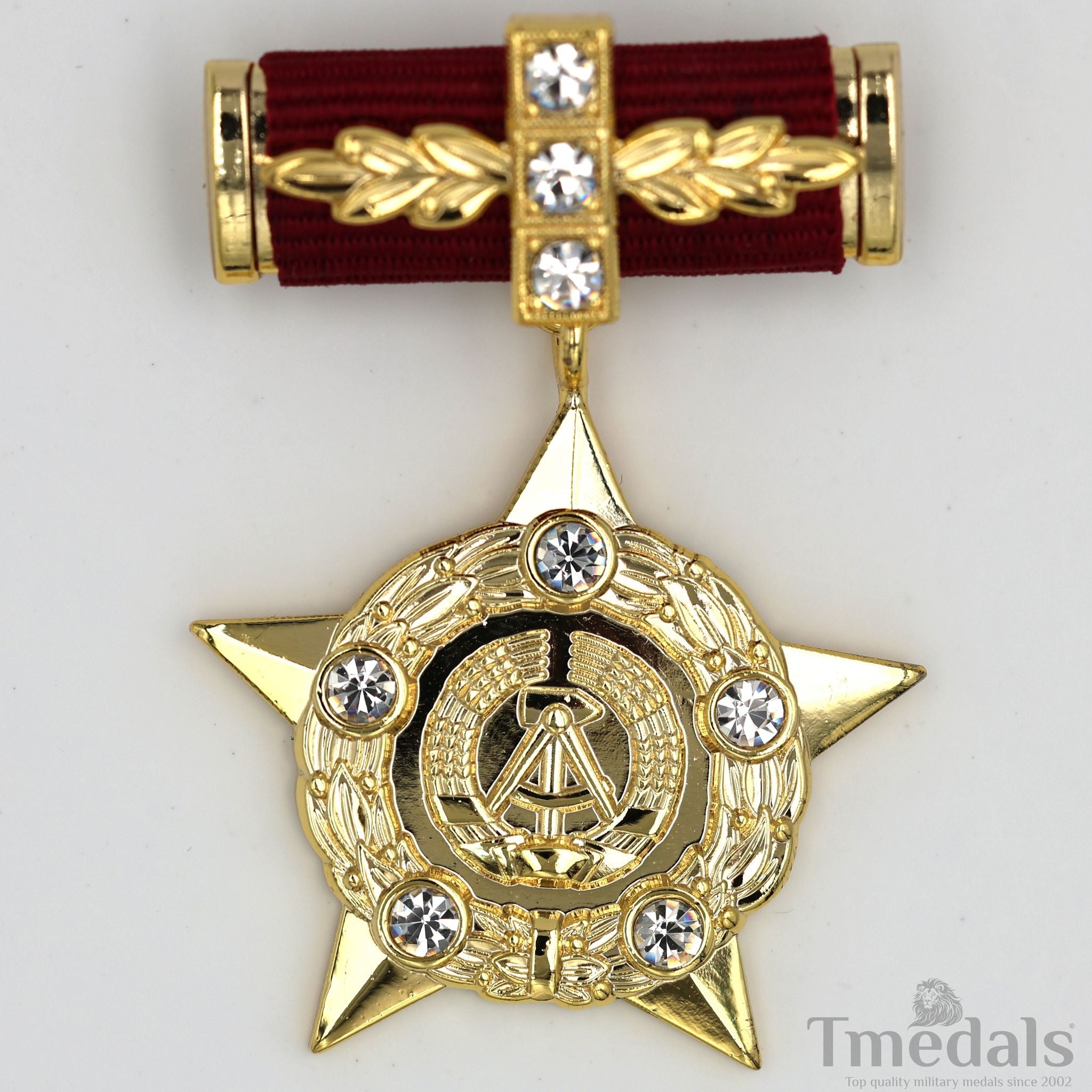 Hero of the GDR East Germany German DDR GDR Medal Order Badge reproduction