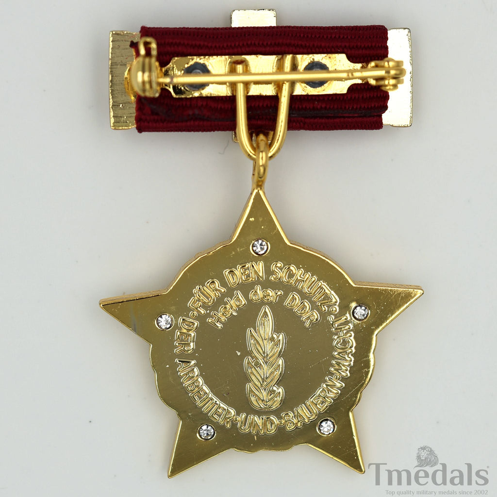 Hero of the GDR East Germany German DDR GDR Medal Order Badge detail view 6