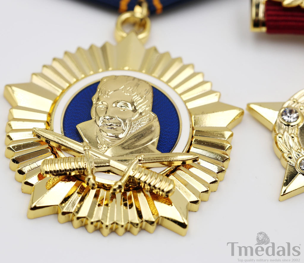 DDR Medal Set – Hero of GDR, Karl Marx, Scharnhorst – Germany Full-Size detail view 7