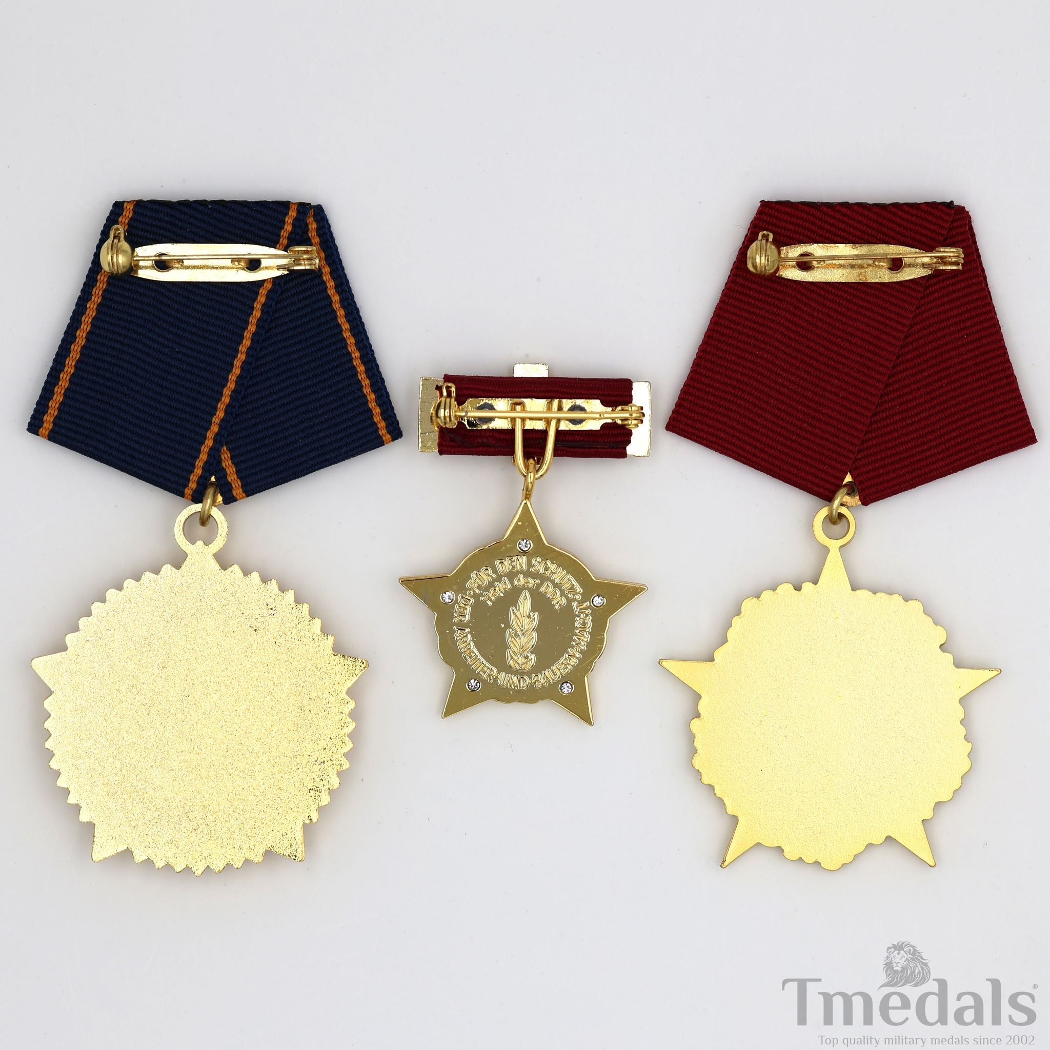 DDR Medal Set – Hero of GDR, Karl Marx, Scharnhorst – Germany Full-Size detail view 8