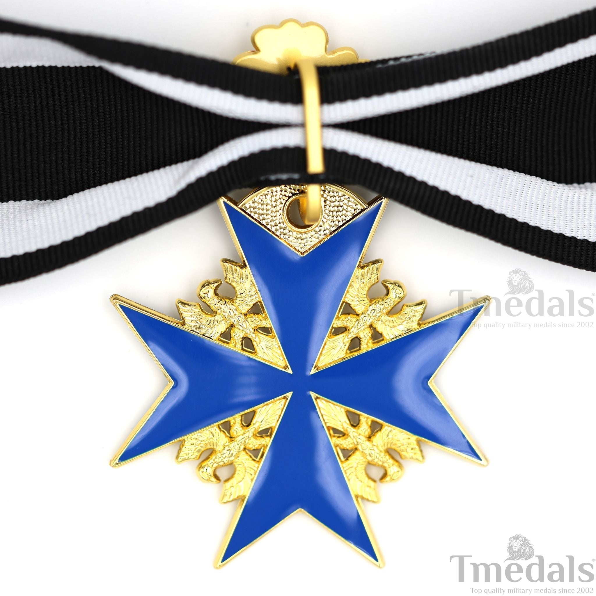 Prussian Mwwi German Pour le Mérite Blue Max Medal with Oak Leaves – Versionedal WWI detail view 12