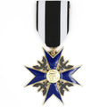 Prussian Order of the Black Eagle 1701 Badge with Short Ribbon reproduction