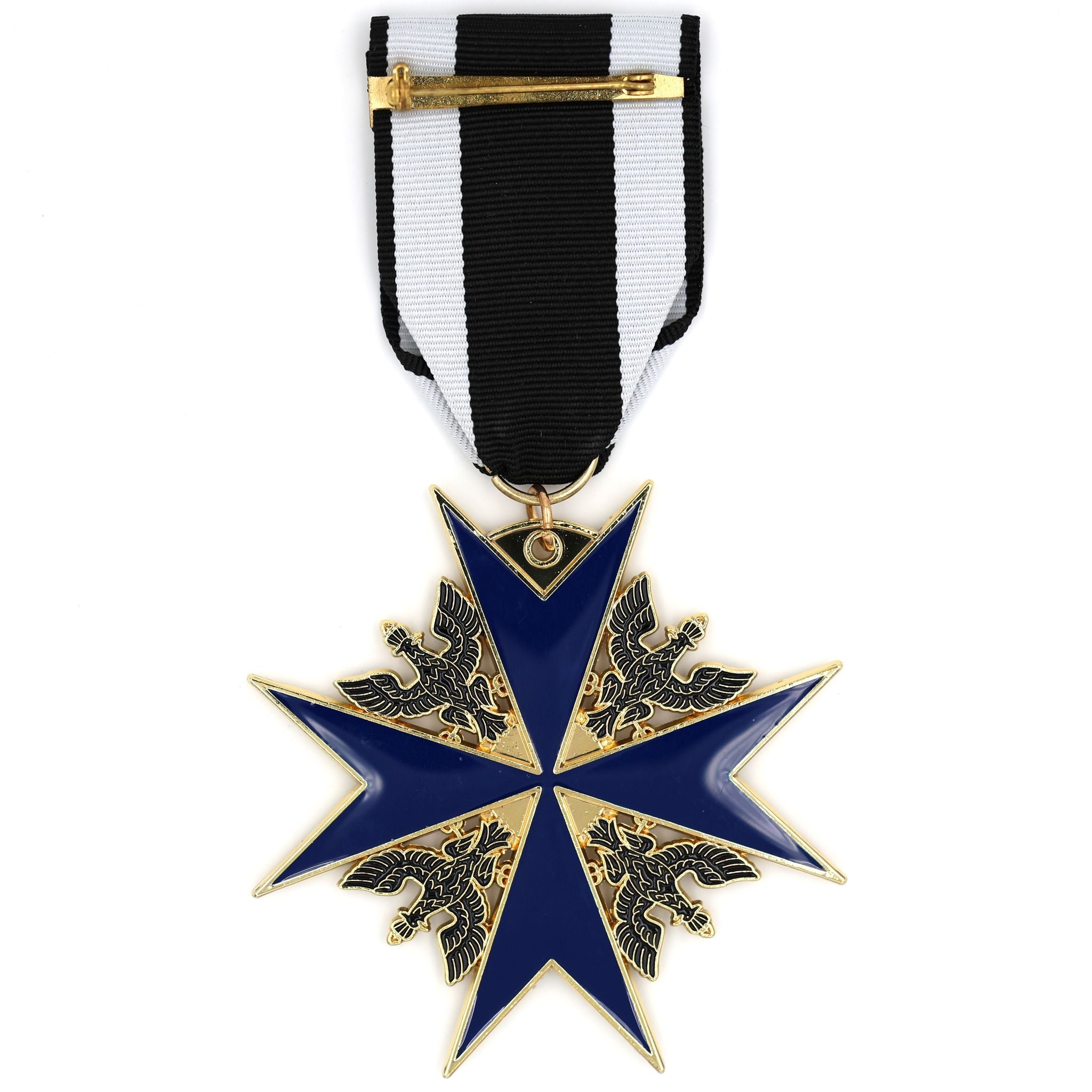 Prussian Order of the Black Eagle 1701 Badge with Short Ribbon detail view 4
