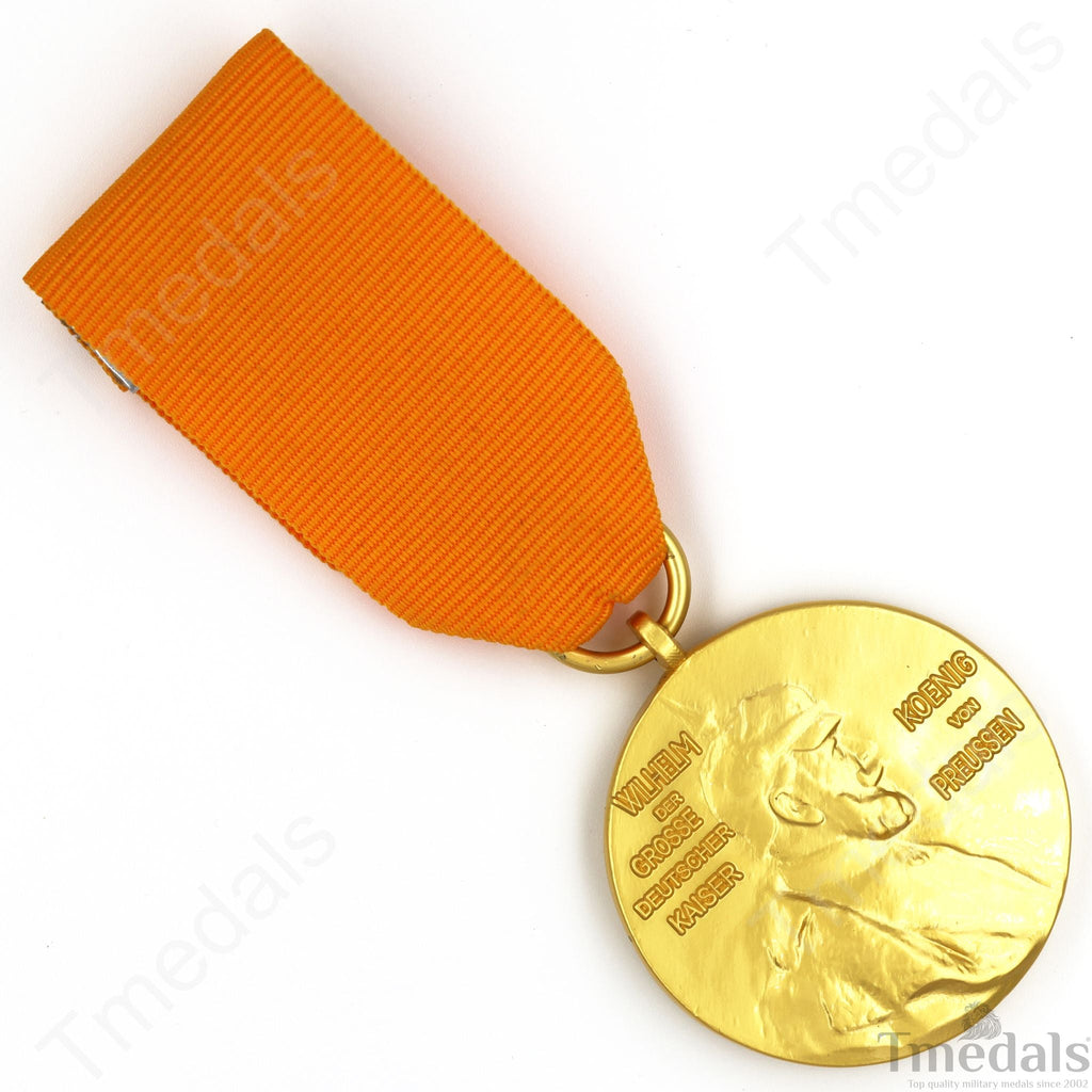 German Kaiser Wilhelm I Centennial Medal – 1897 Commemorative detail view 8
