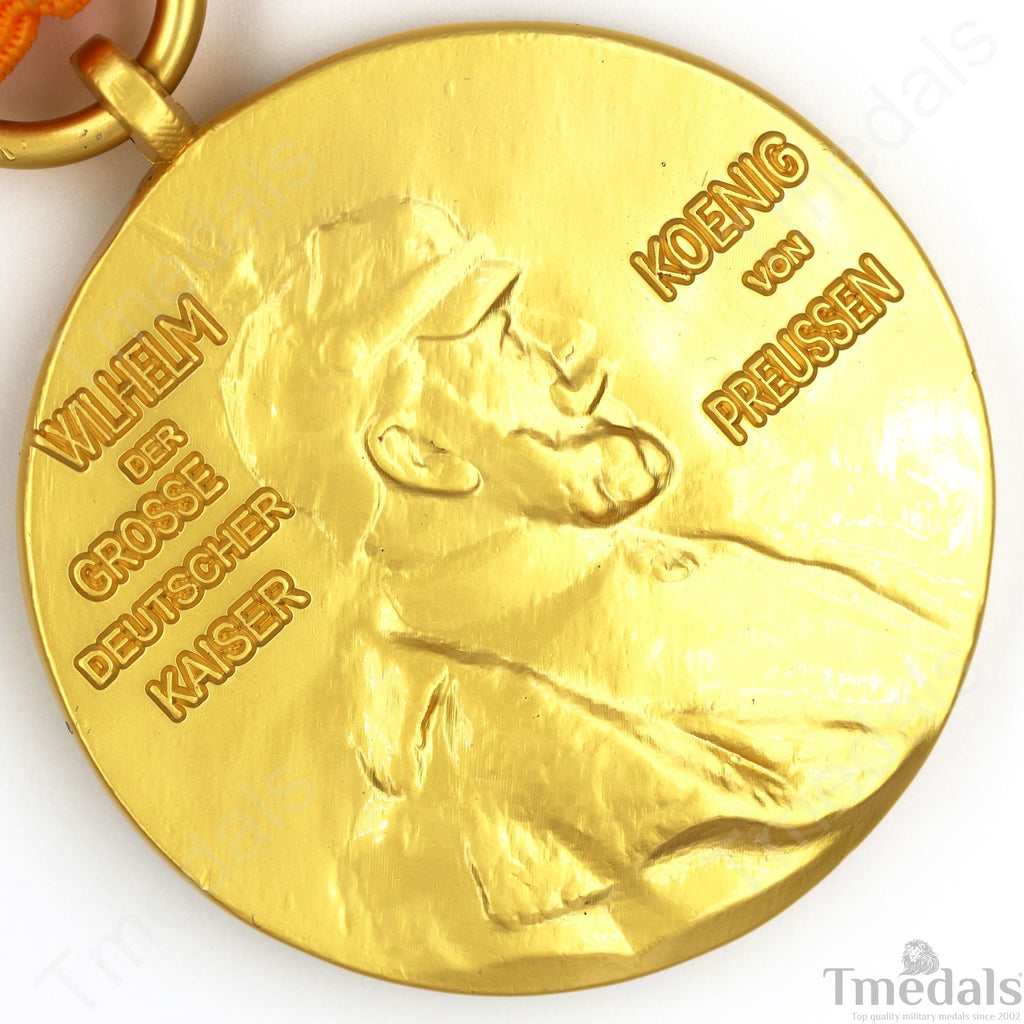 German Kaiser Wilhelm I Centennial Medal – 1897 Commemorative detail view 5