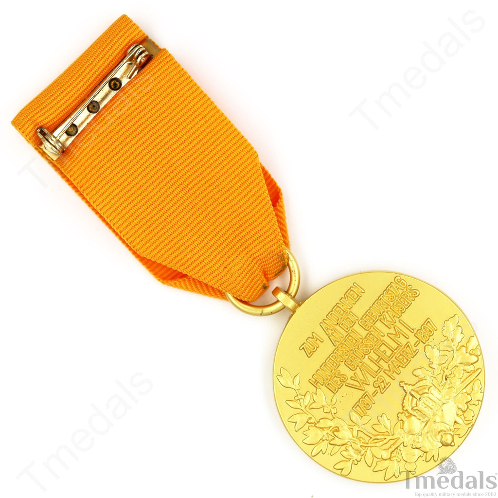 German Kaiser Wilhelm I Centennial Medal – 1897 Commemorative detail view 9
