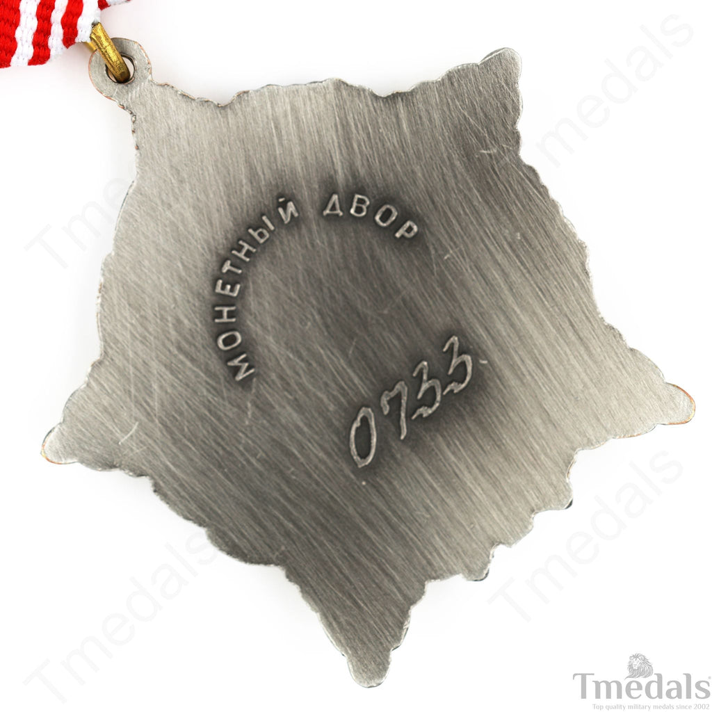 Soviet Union Medal for Personal Courage – USSR Award CCCP Badge Order detail view 9