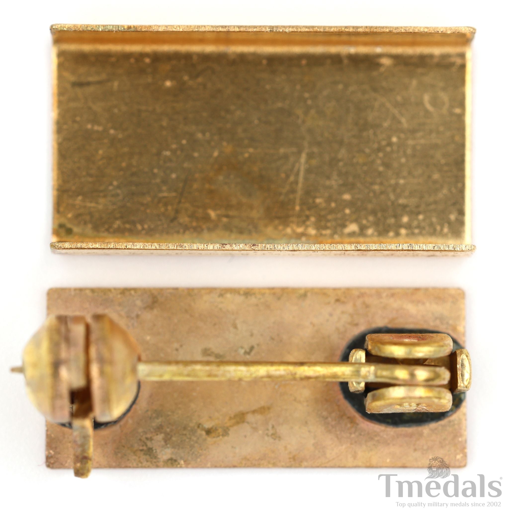 1x Mini Medal Mounting Bar 17.5 mm (0.69 in) Solid Brass Brooch Pin for U.S. UK detail view 4