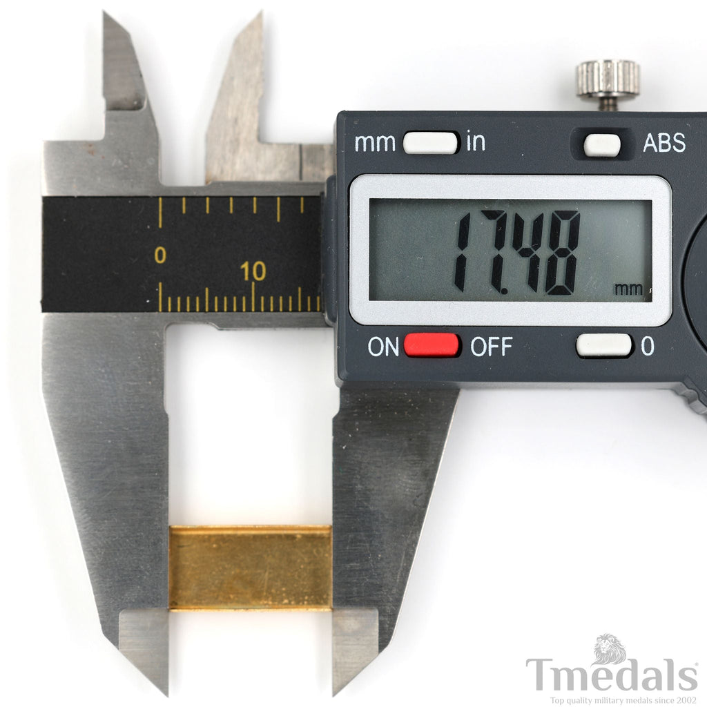 1x Mini Medal Mounting Bar 17.5 mm (0.69 in) Solid Brass Brooch Pin for U.S. UK detail view 8